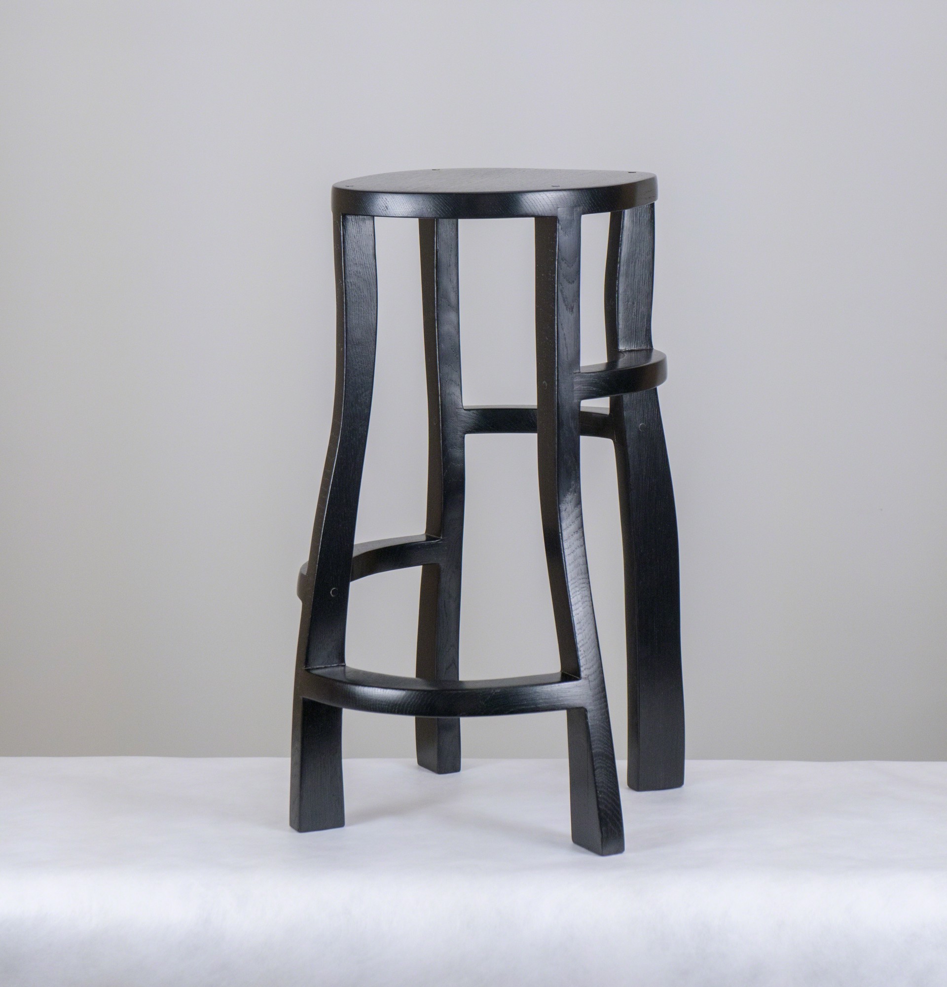 " Meanders"  Bar stool by Jacques Jarrige