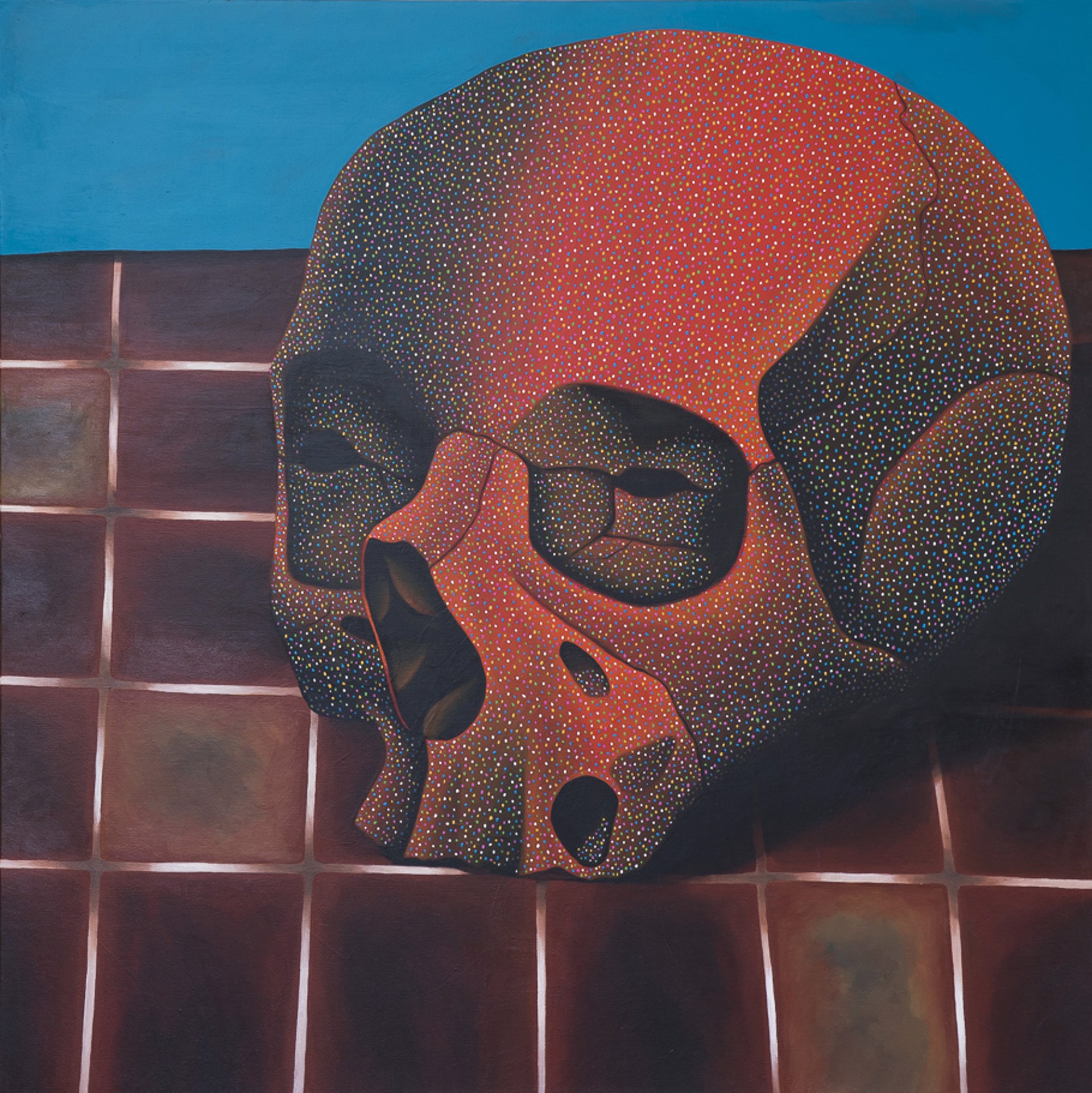 Dotted Skull II by Jaylen Pigford