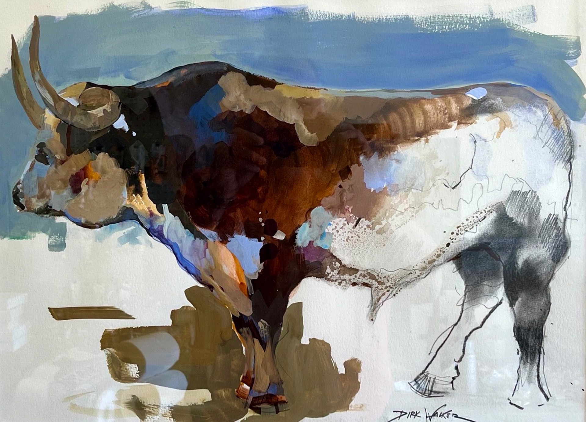 Bull by Dirk Walker