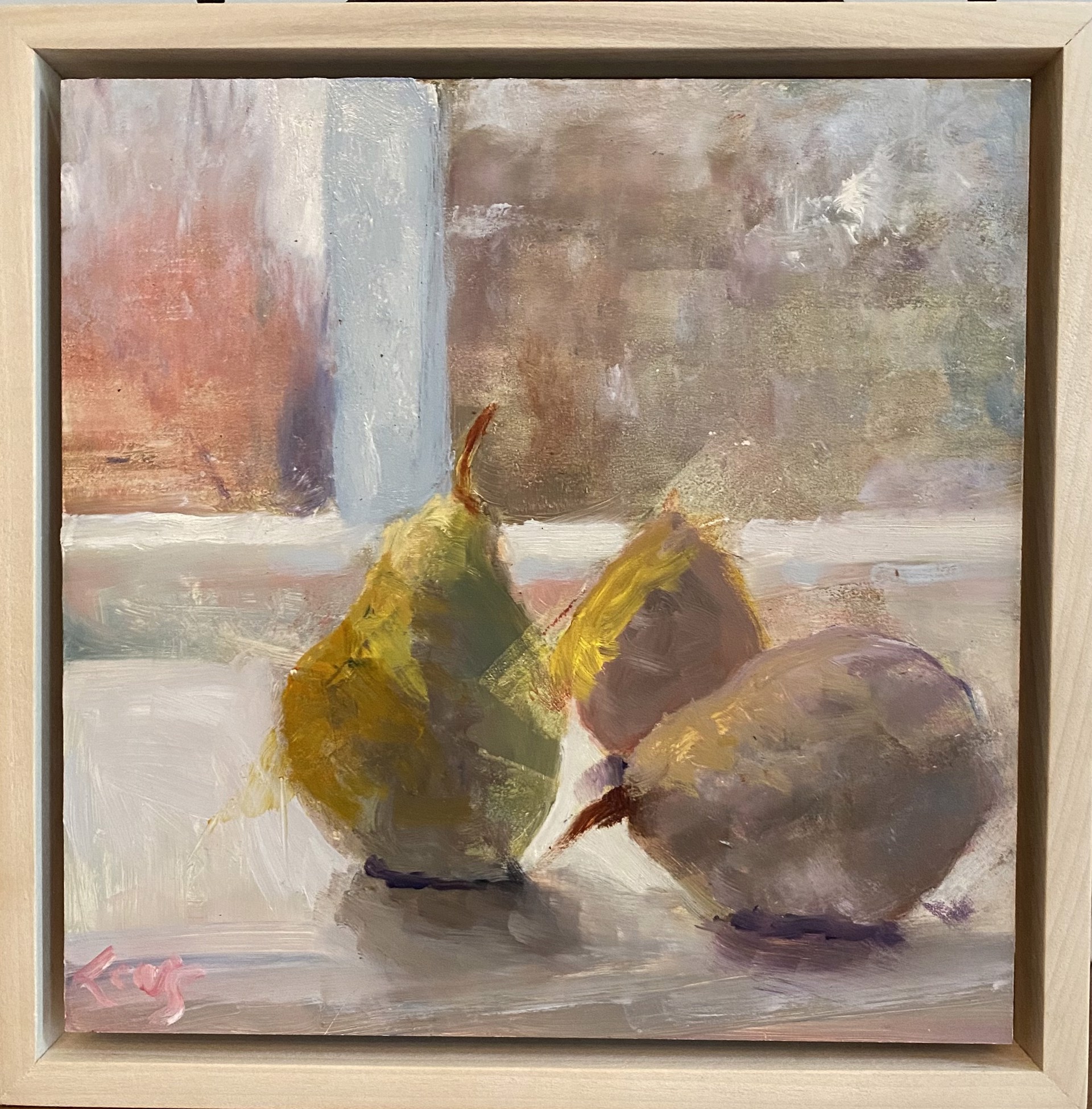 Still Life with Pears by Linda Lewis