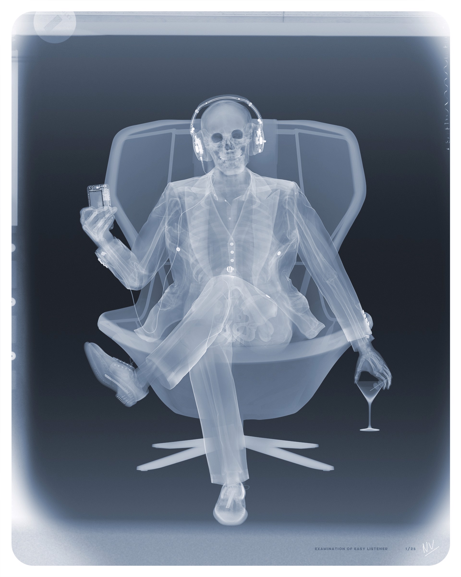 Examination of Easy Listener by Nick Veasey
