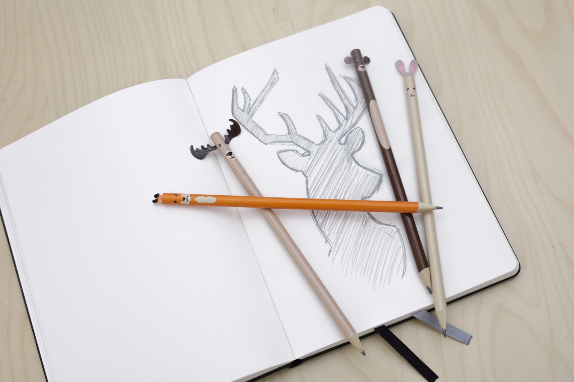 Woodland Pencils by Chauvet Arts