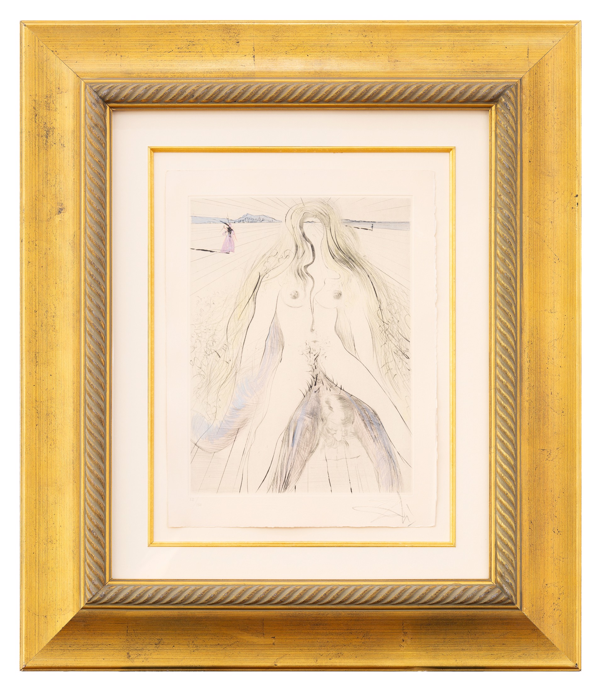 Venus in Furs  "Woman on Horseback" by Salvador Dalí