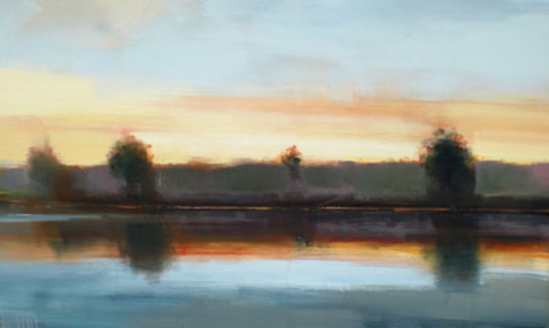 Morning Riverbank Reflection by Craig Mooney