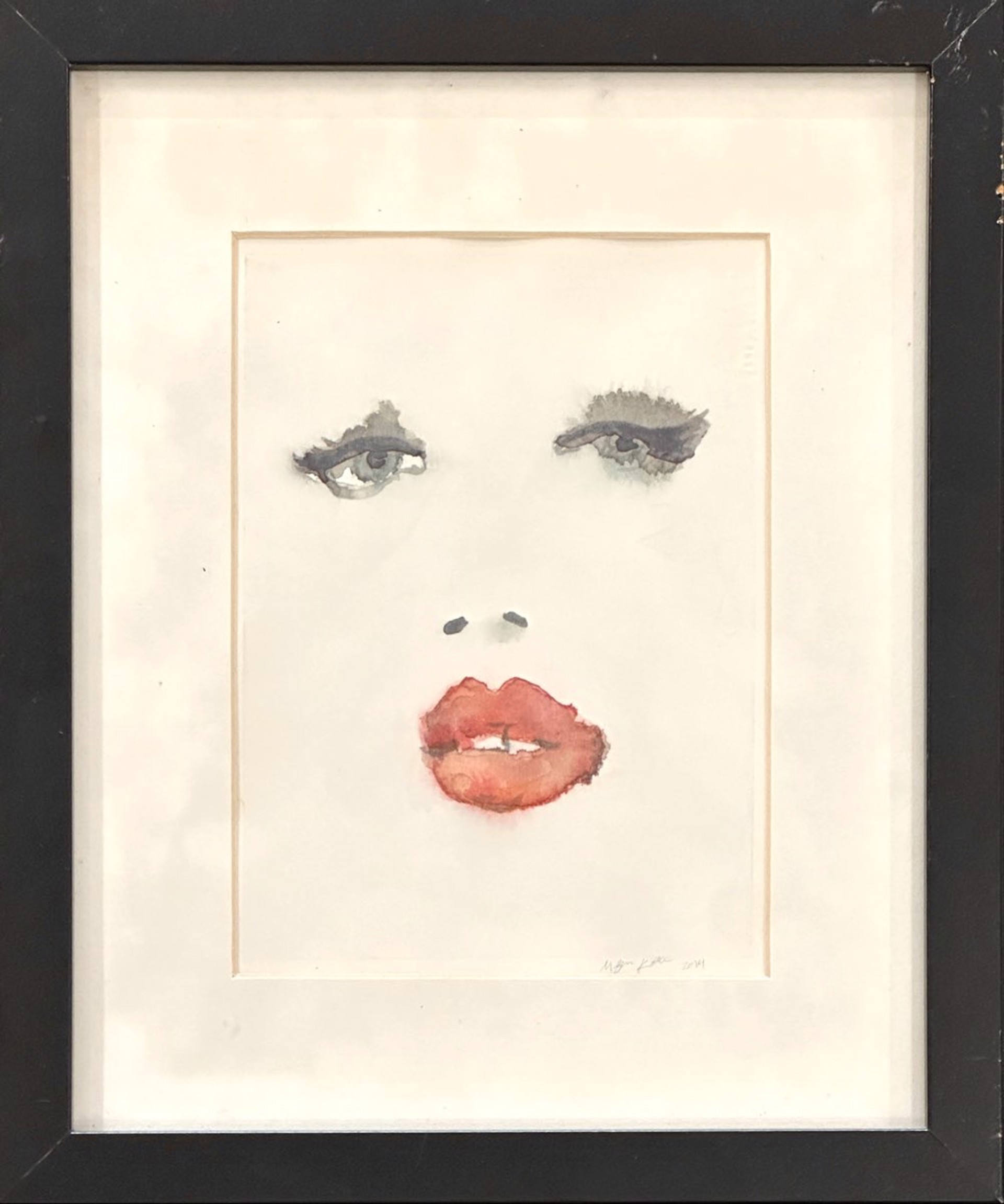 "Doe Eyes" by Megan Koth circa 2014 by Art One Resale Inventory