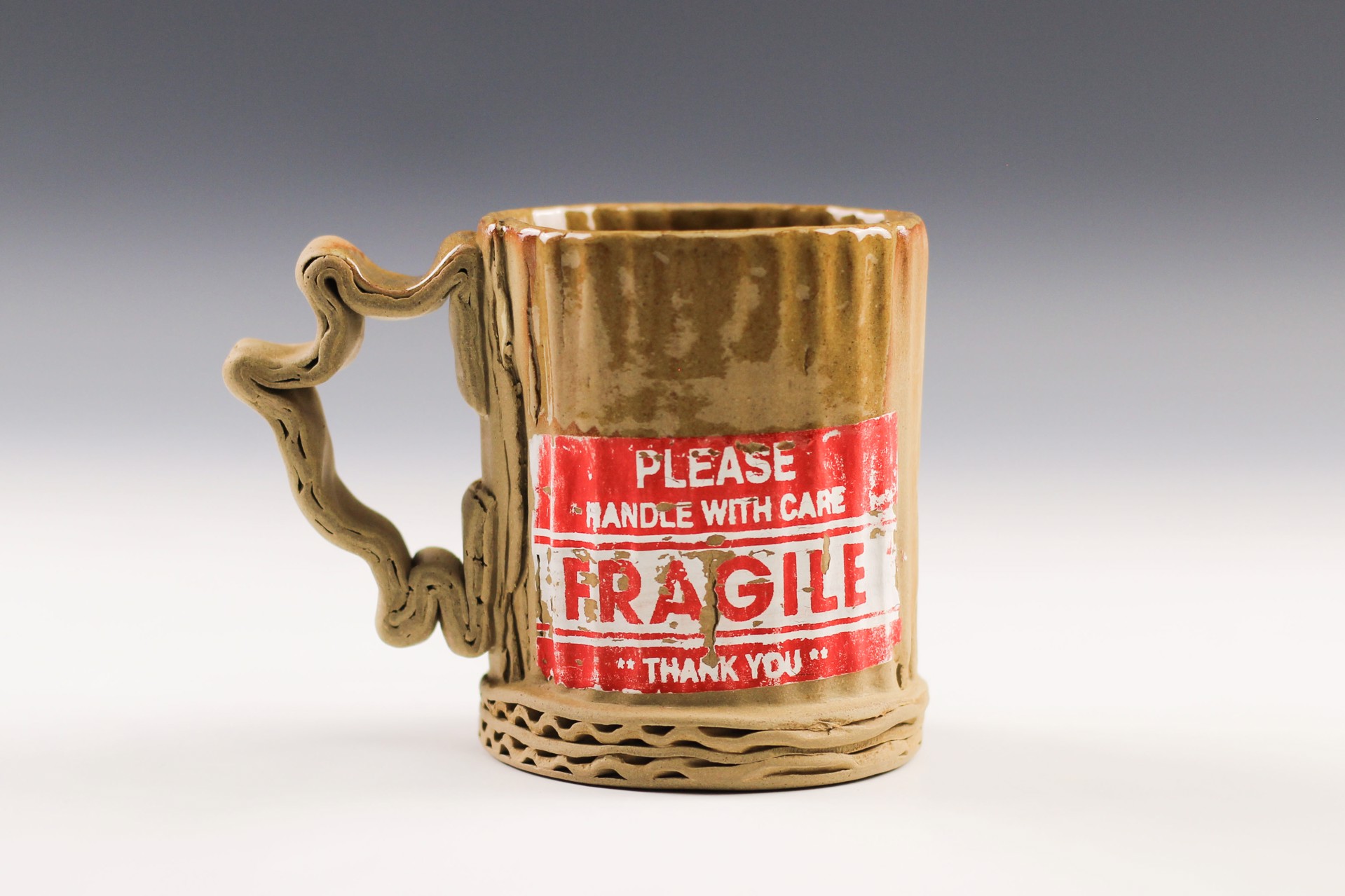 Fragile Mug by Tim Kowalczyk