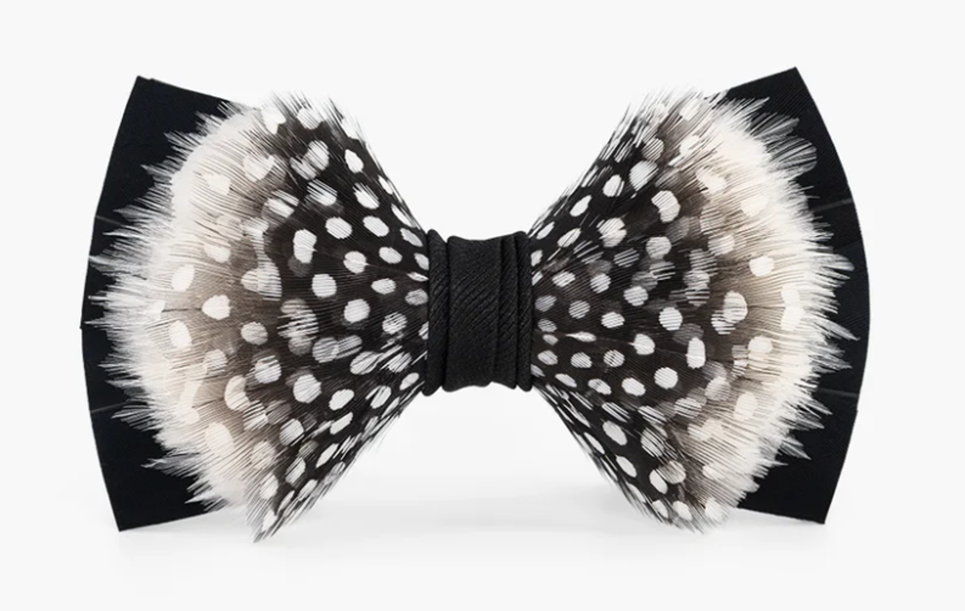 Drifter Bow Tie - Goose, Rooster, Guinea Feathers by Brackish