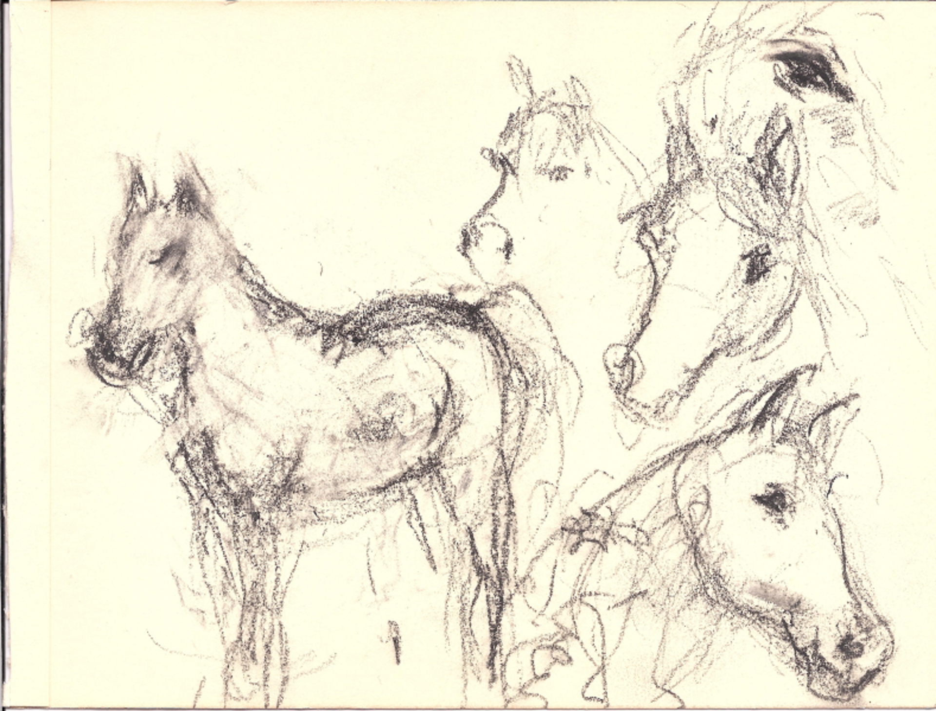 Serenbe Ponies - (Sold) by Gail Foster