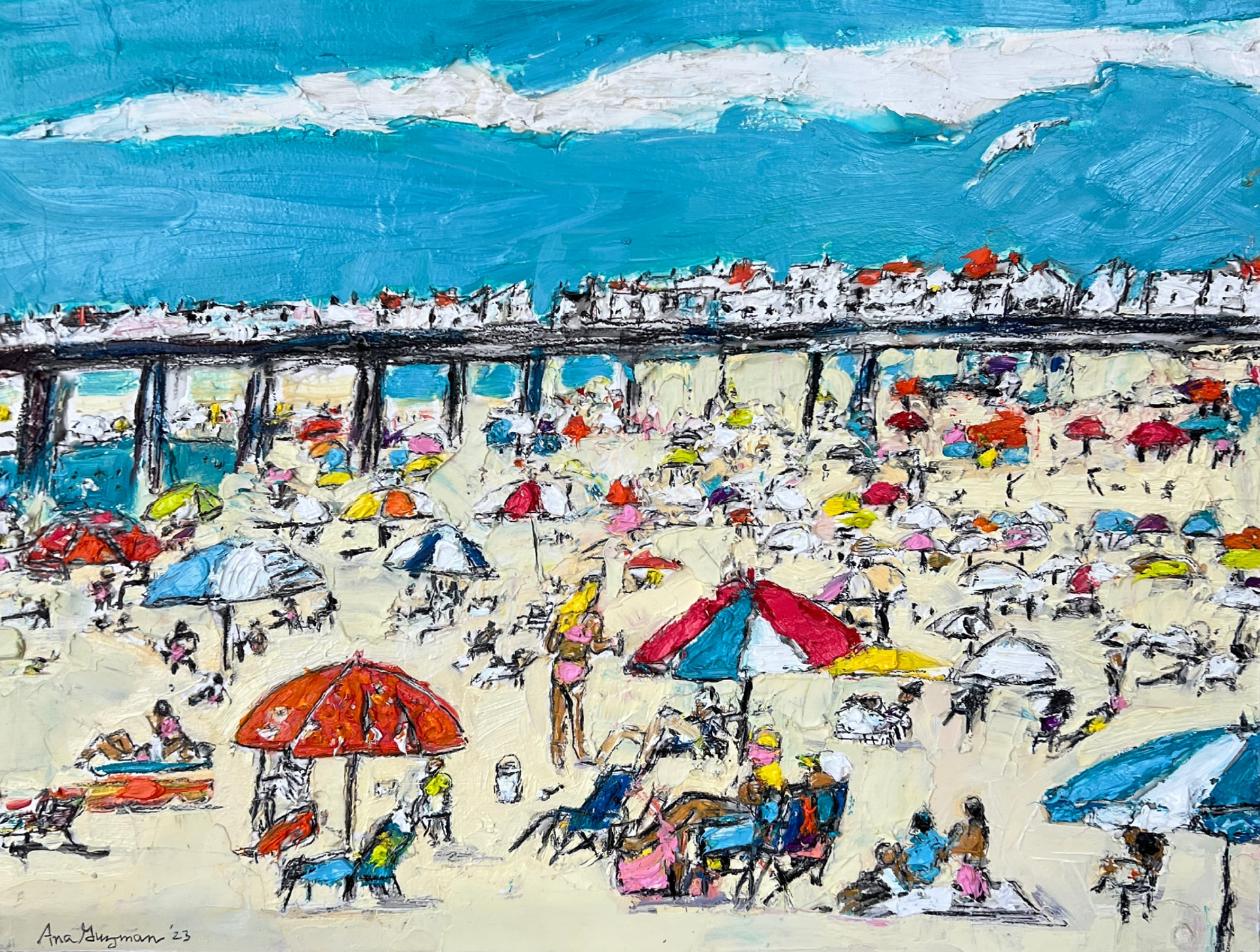 Summertime- Beach 2 by Ana Guzman
