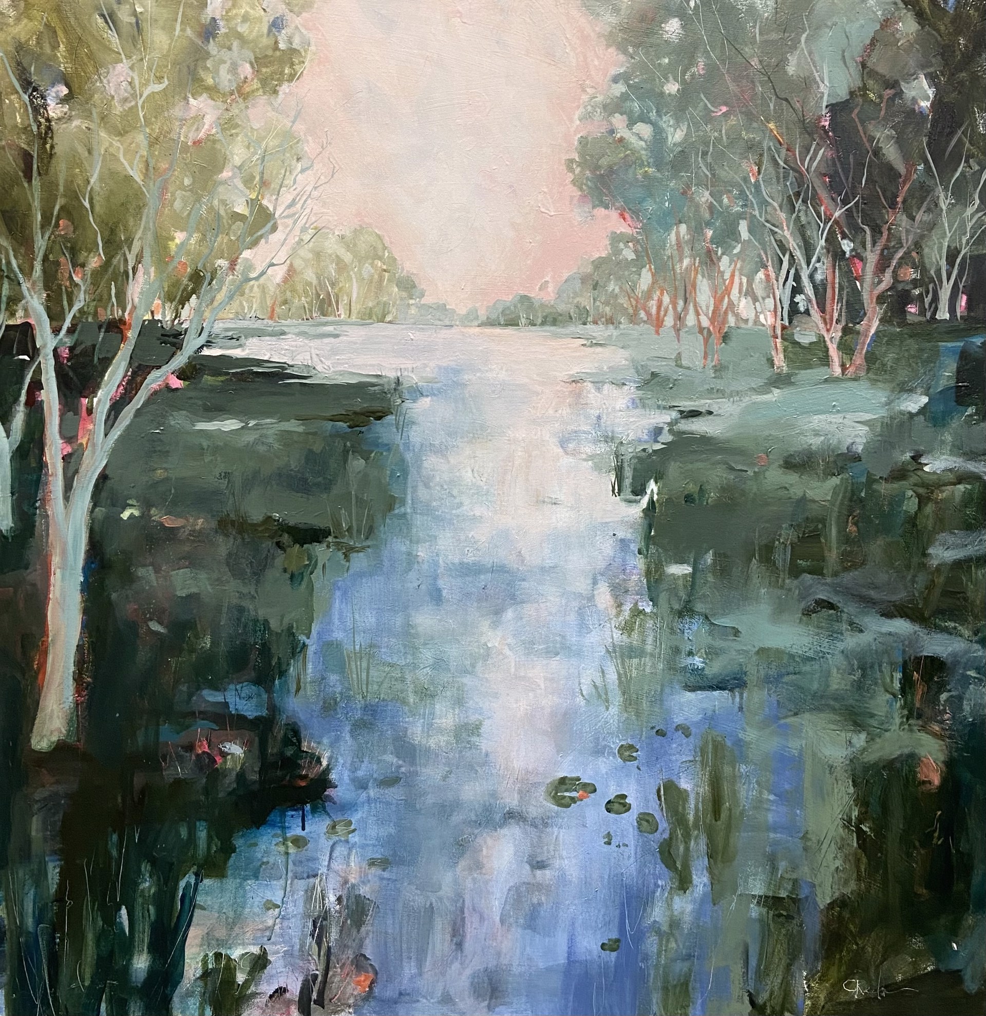 Lake Blossom II by Clarissa Randolph