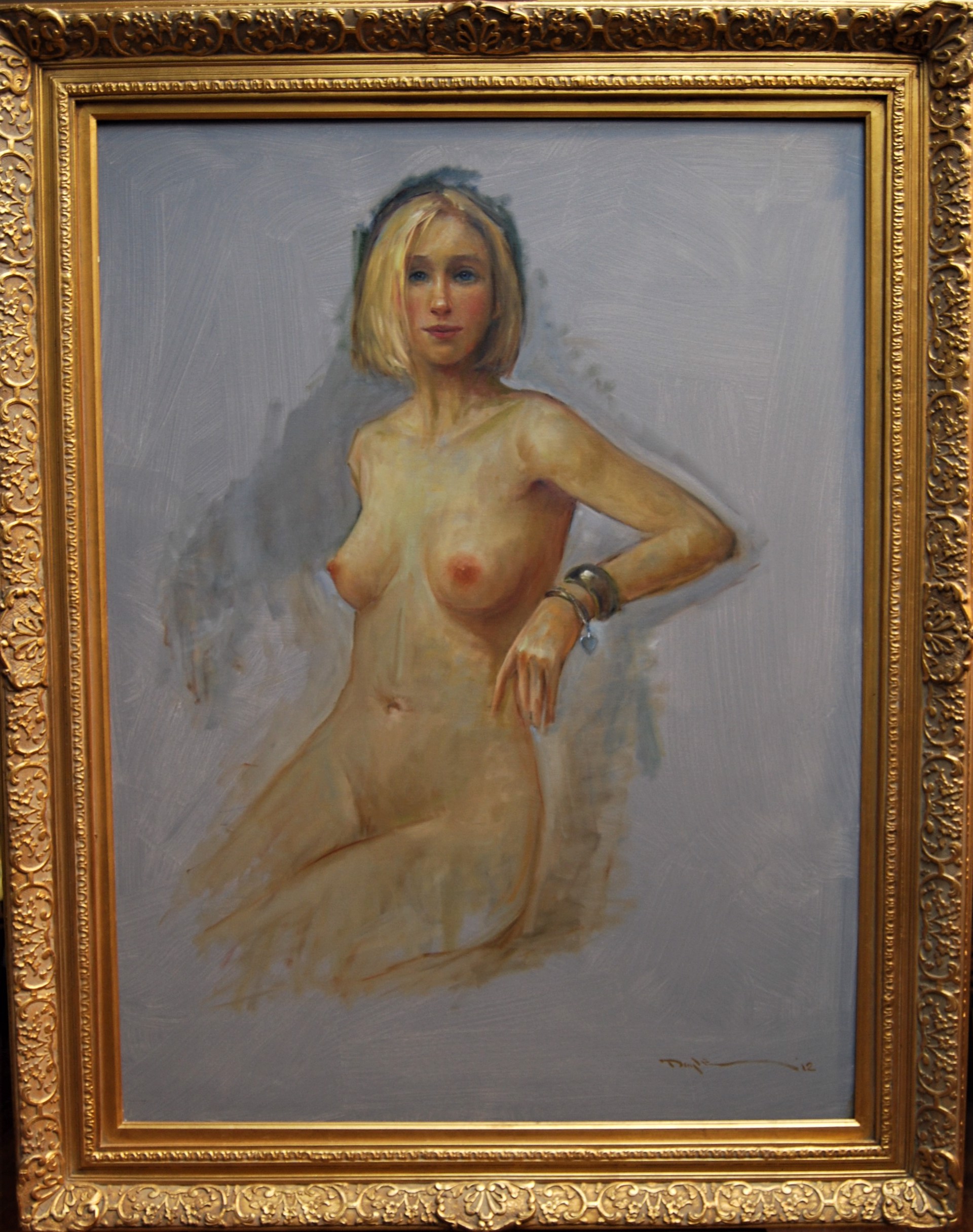 Romantic Nude Study by John Carroll Doyle