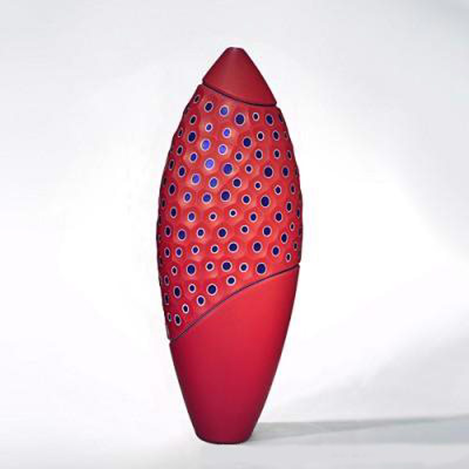 Red Scalloped by Matthew Curtis