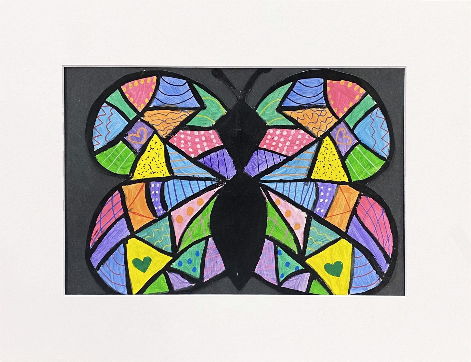 "Cut Paper Abstract Butterfly" by Artist Unknown by Autism Academy
