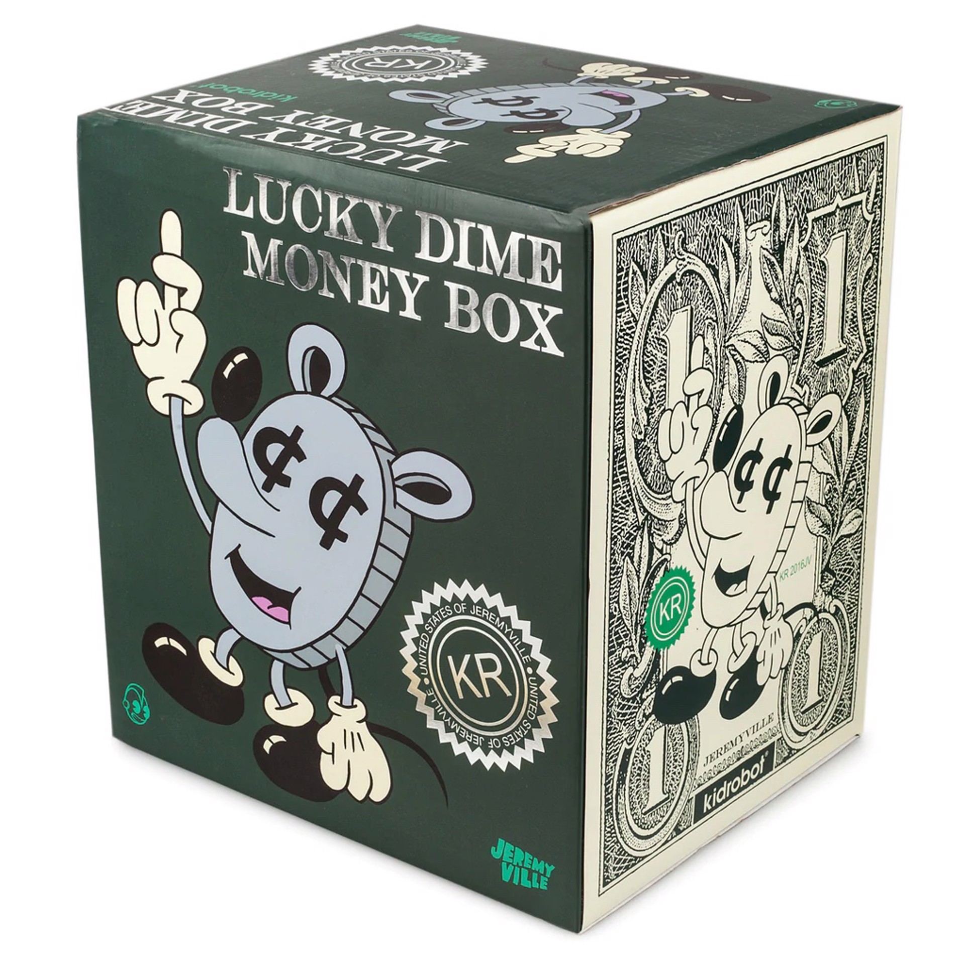 Lucky Dime Money Box by Jeremyville