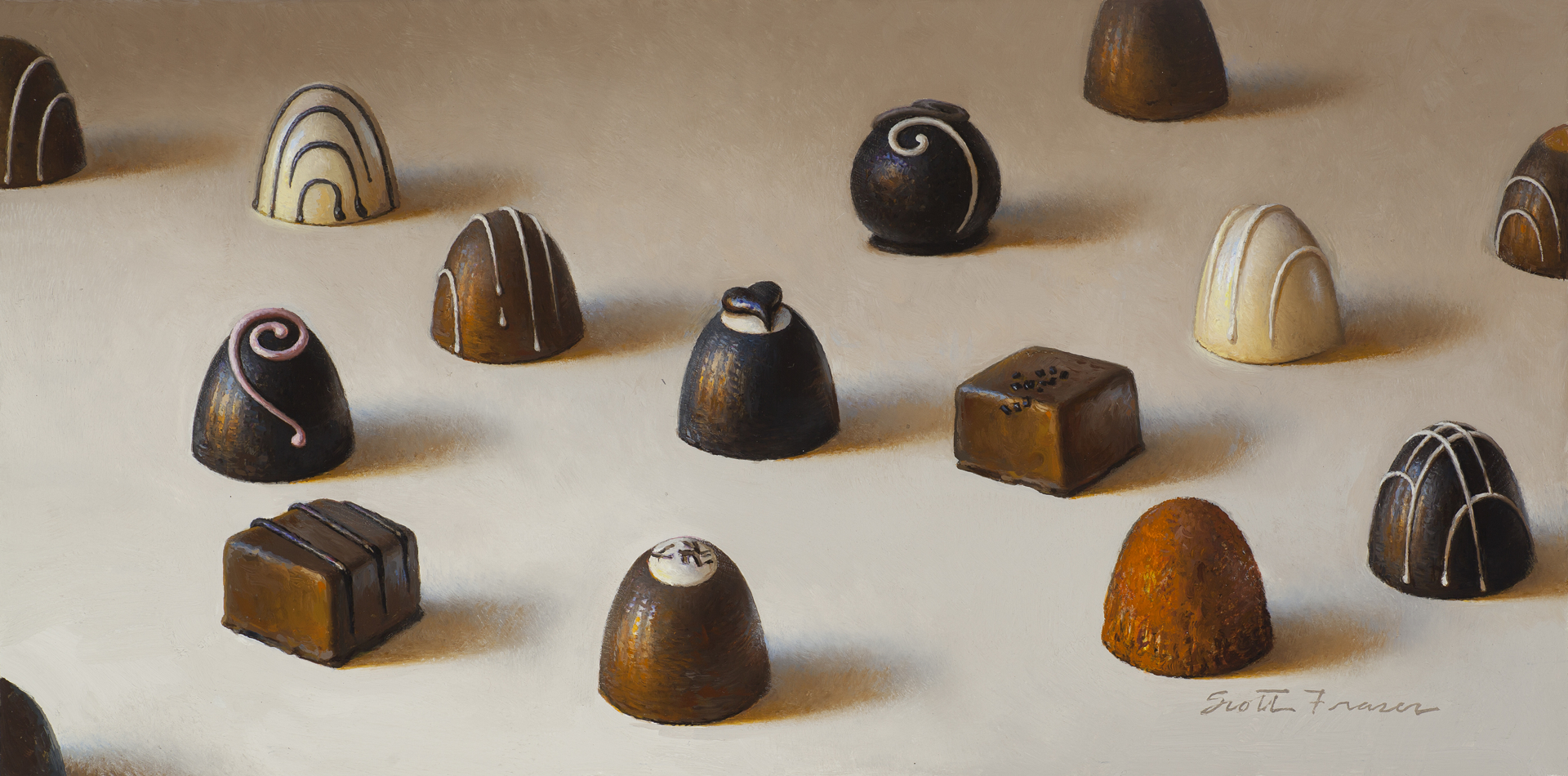 Fifteen Chocolates by Scott Fraser