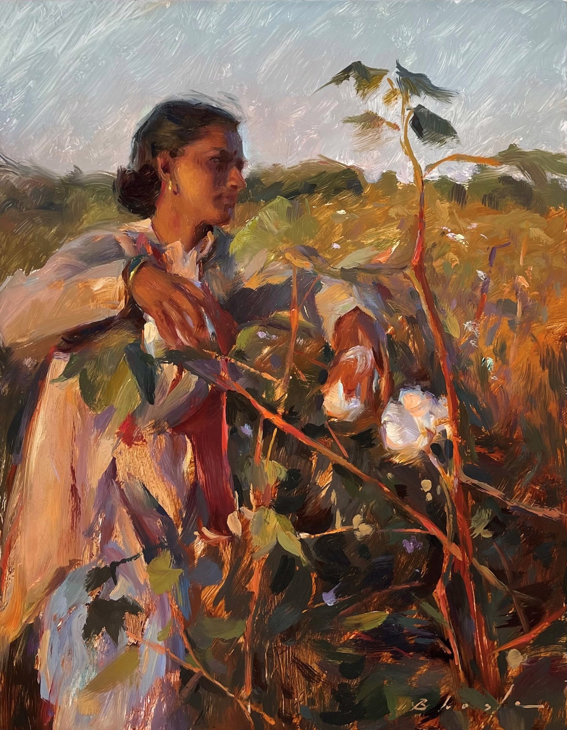 Cotton picker of Aurangabad, India by Suchitra Bhosle