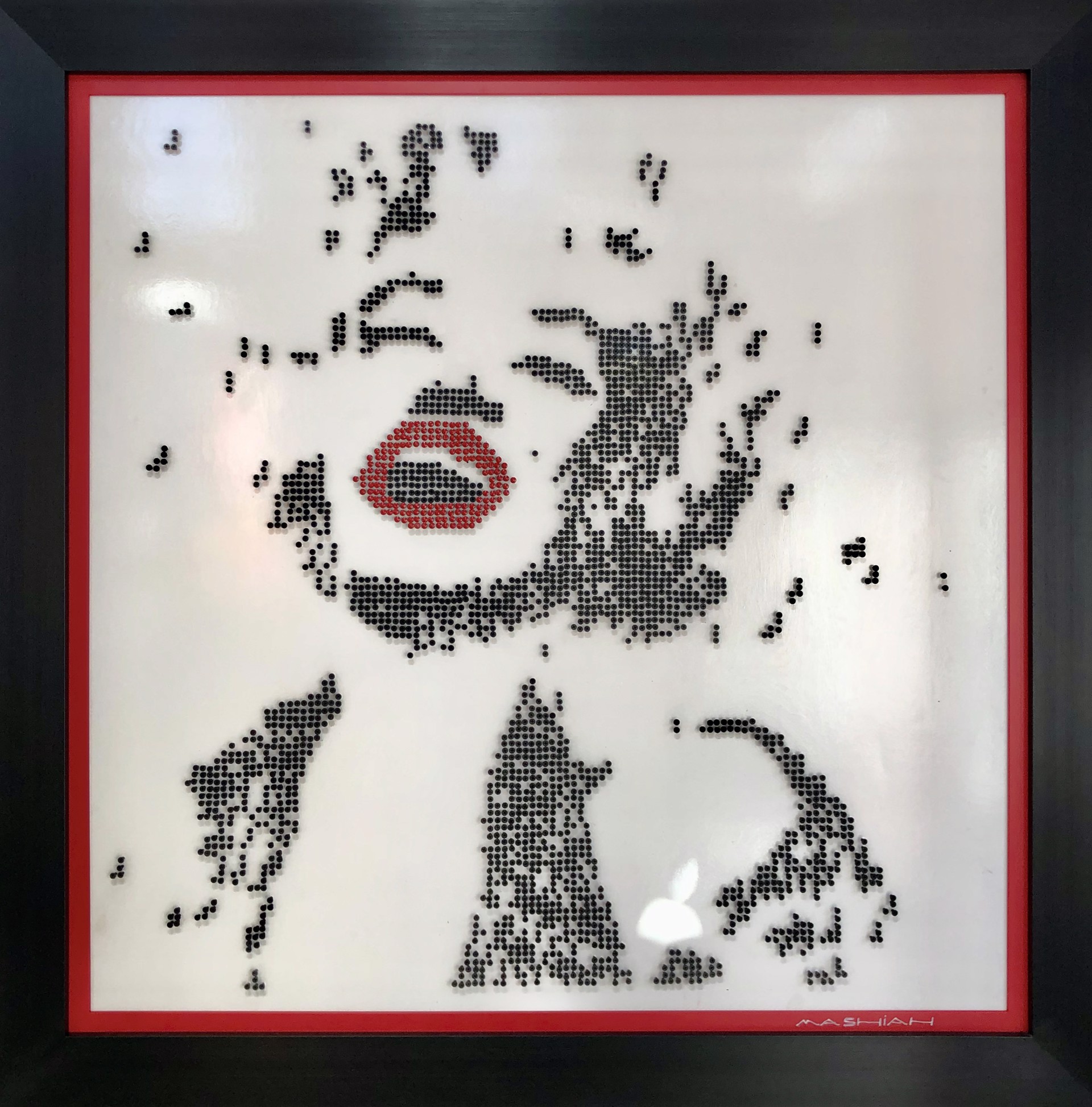 Marilyn by Screw Art Board by Efi Mashiah