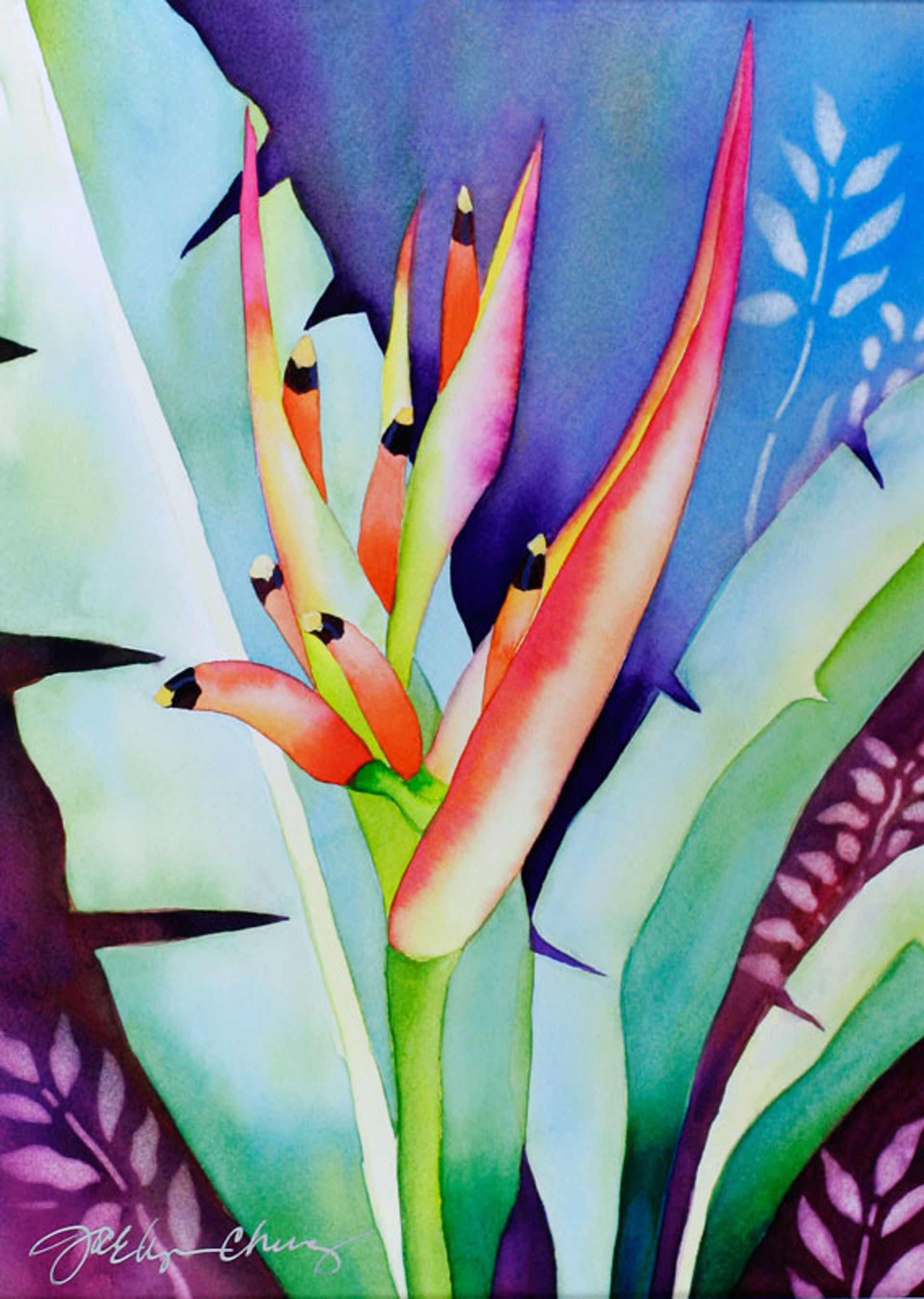 Sassy Heliconia by Jocelyn Cheng