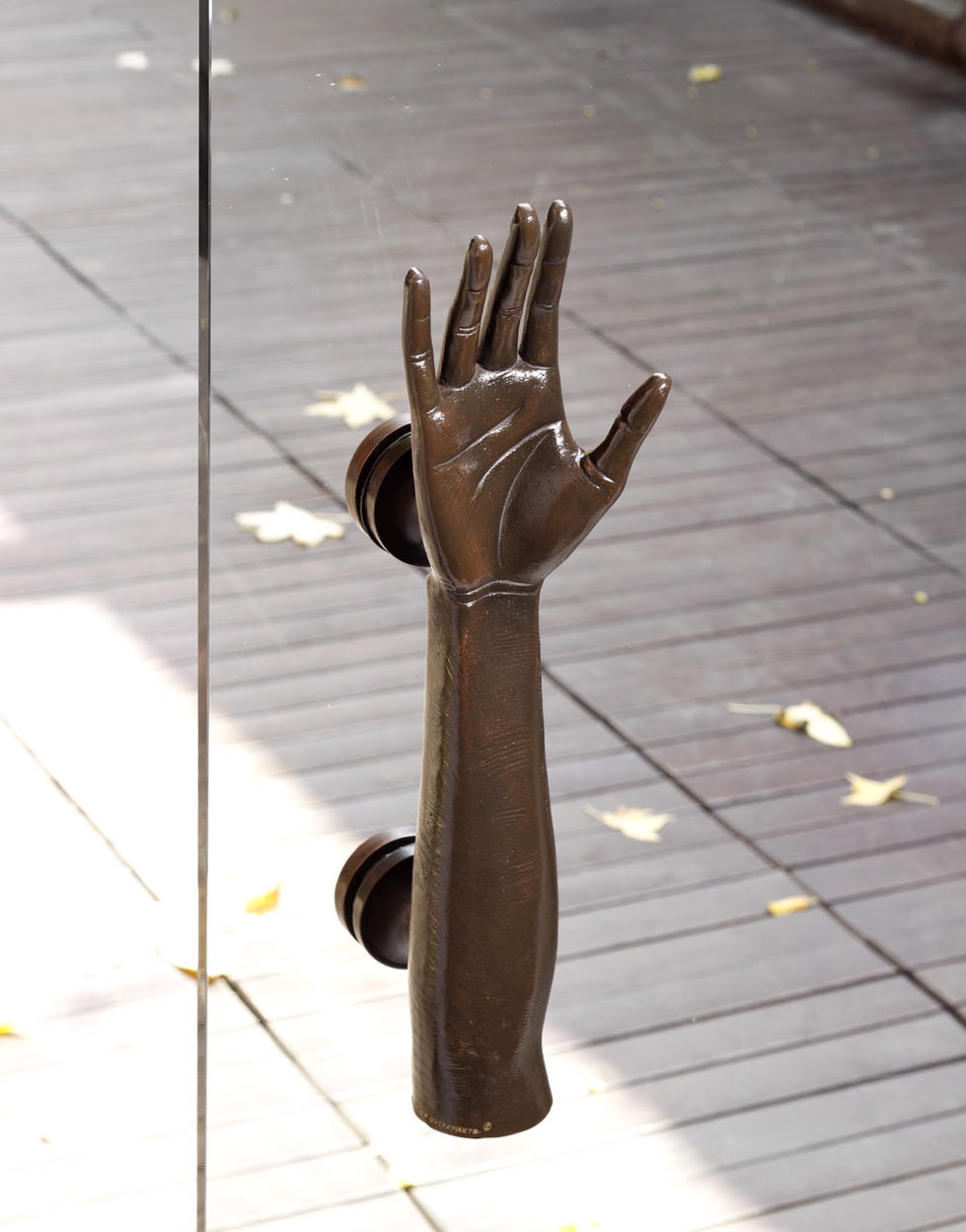 Arm Handle by Sergio Bustamante (sculptor)
