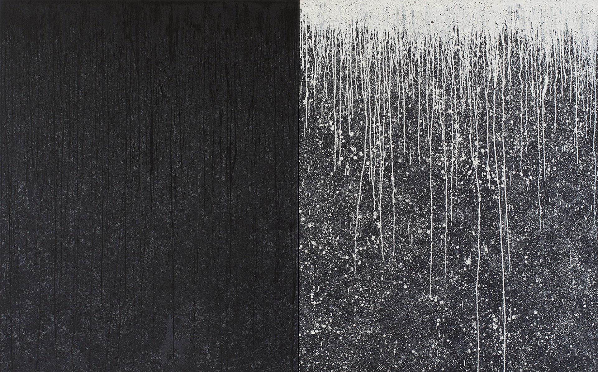 Rider in the Storm [Diptych] by Javier Manrique