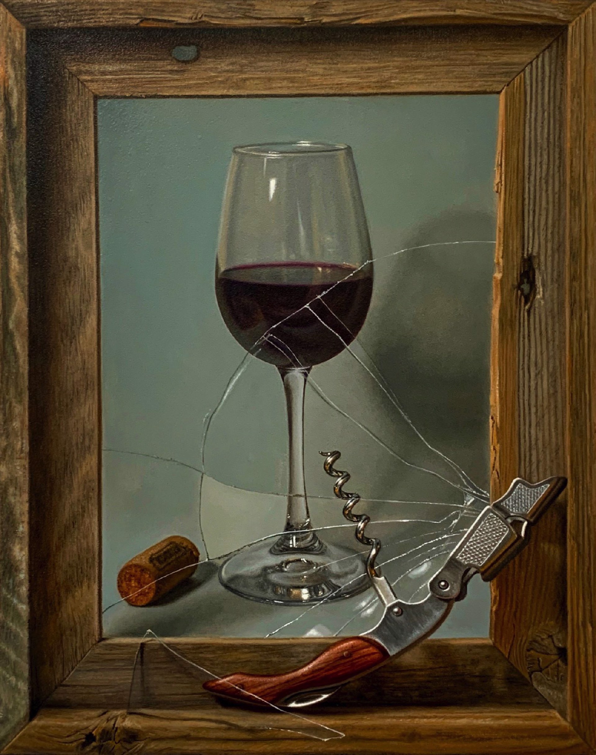 In Case of Emergency Break Glass: Red Wine by Natalie Featherston