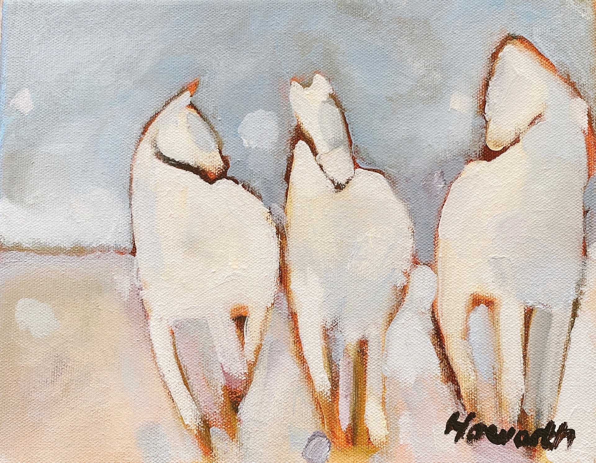 Three White Horses by Katrina Howarth