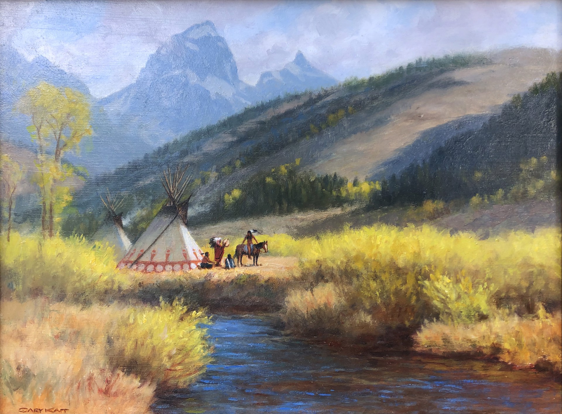 Shoshone in the Valley by Gary Kapp