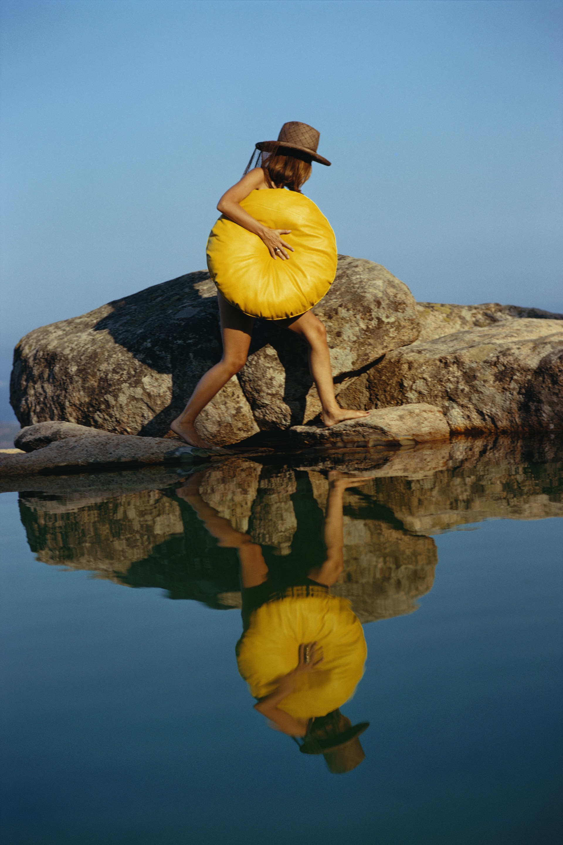 Finding A Spot by Slim Aarons