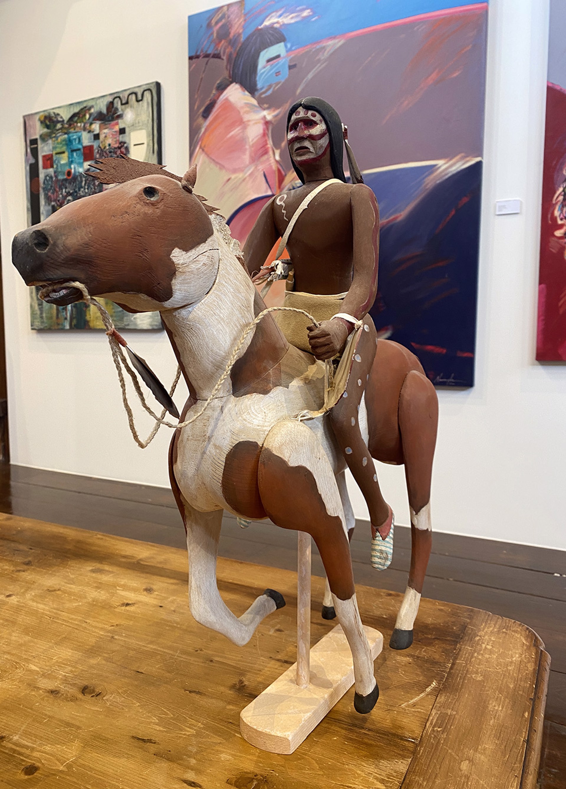 Horse & Rider Figure No.4 by Mark Kluck