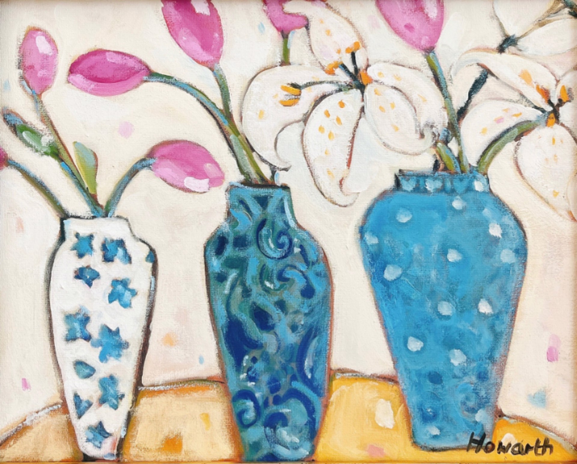Three Lilies by Katrina Howarth
