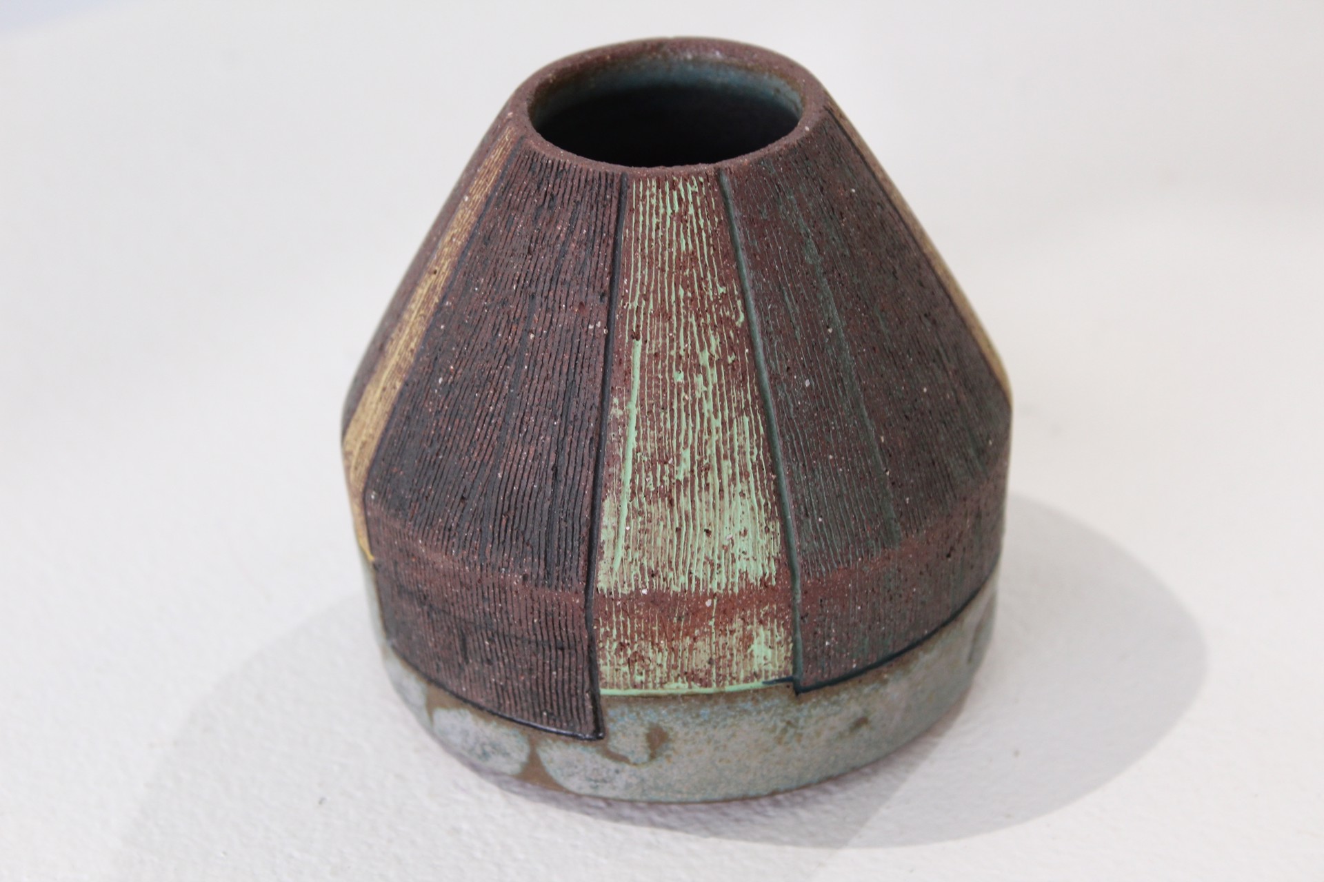 Earth Tone Vase by Rachel DePauw