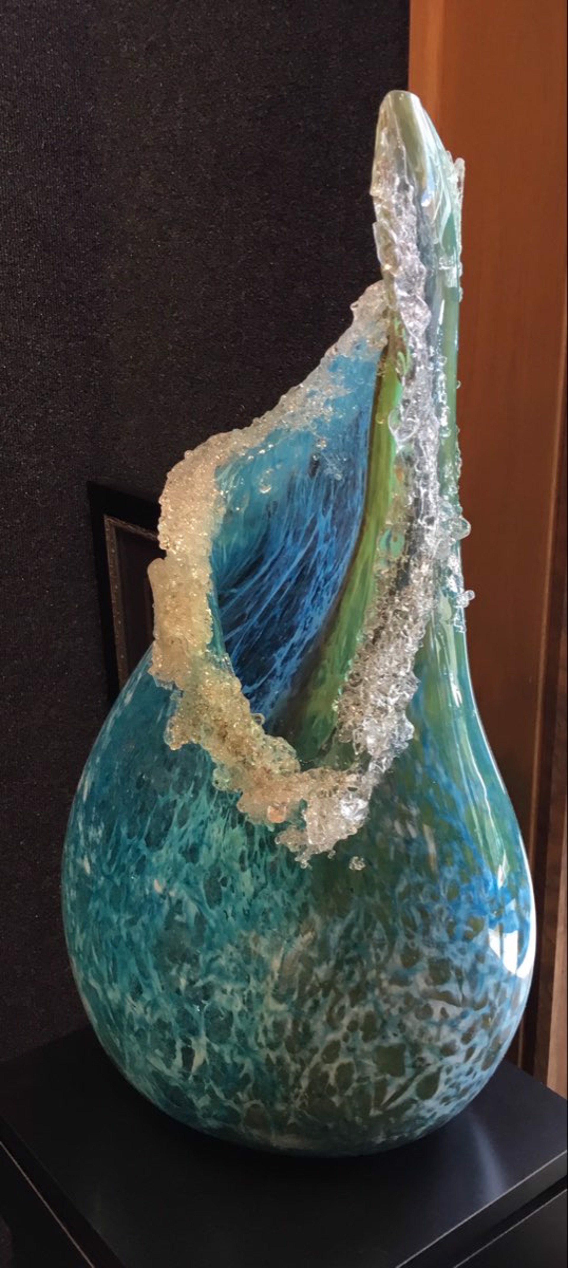 Wave Vase I by Charles Lowrie