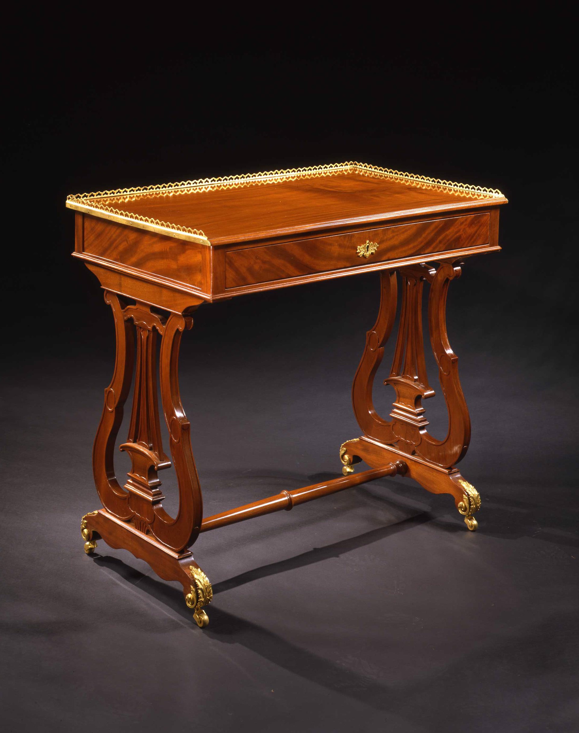 LOUIS XVI ORMOLU-MOUNTED TABLE STAMPED L. MOREAU et JME by L. Moreau