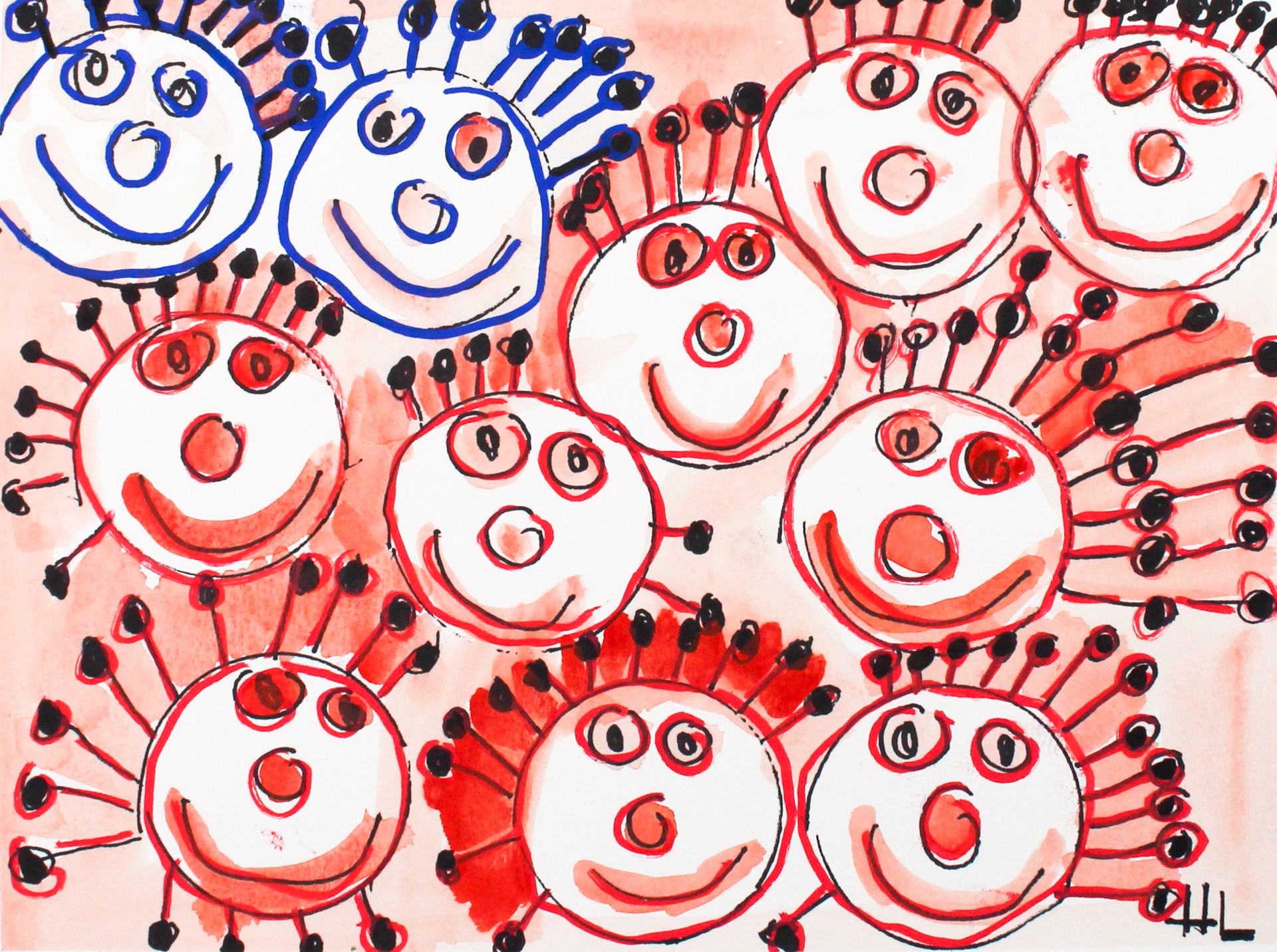 Happy Faces by Helen Lewis