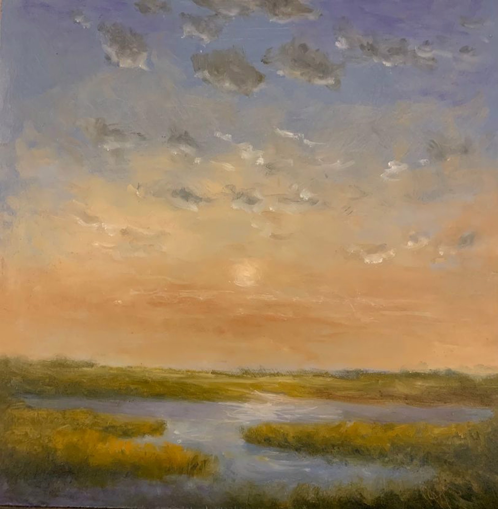 Sunset over Hamlin Creek by Jim Darlington