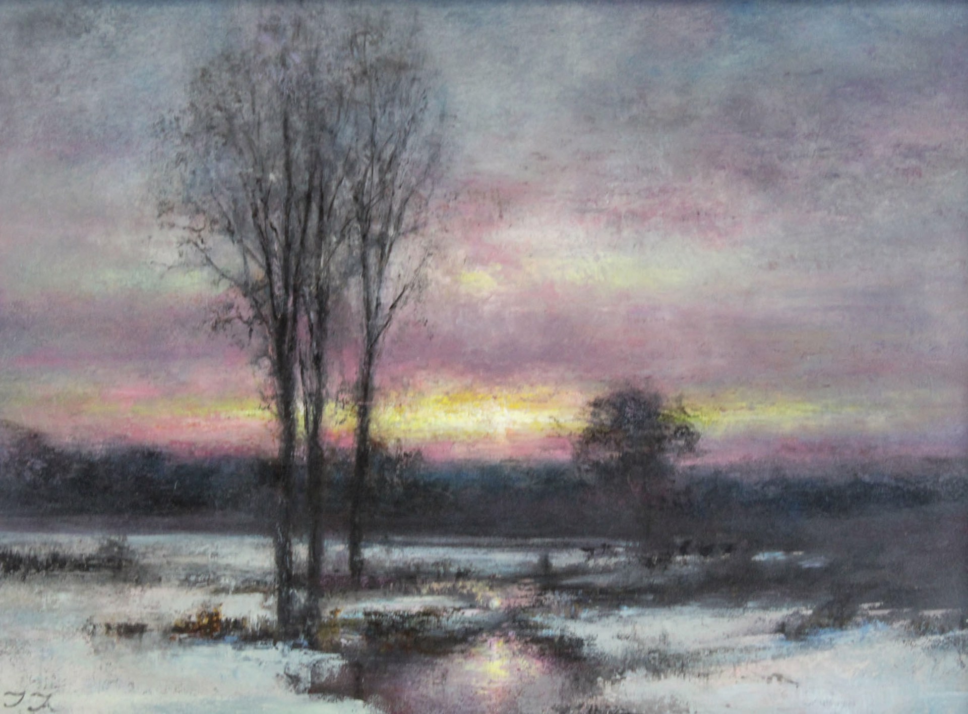Winter, Close of Day by John Andersen