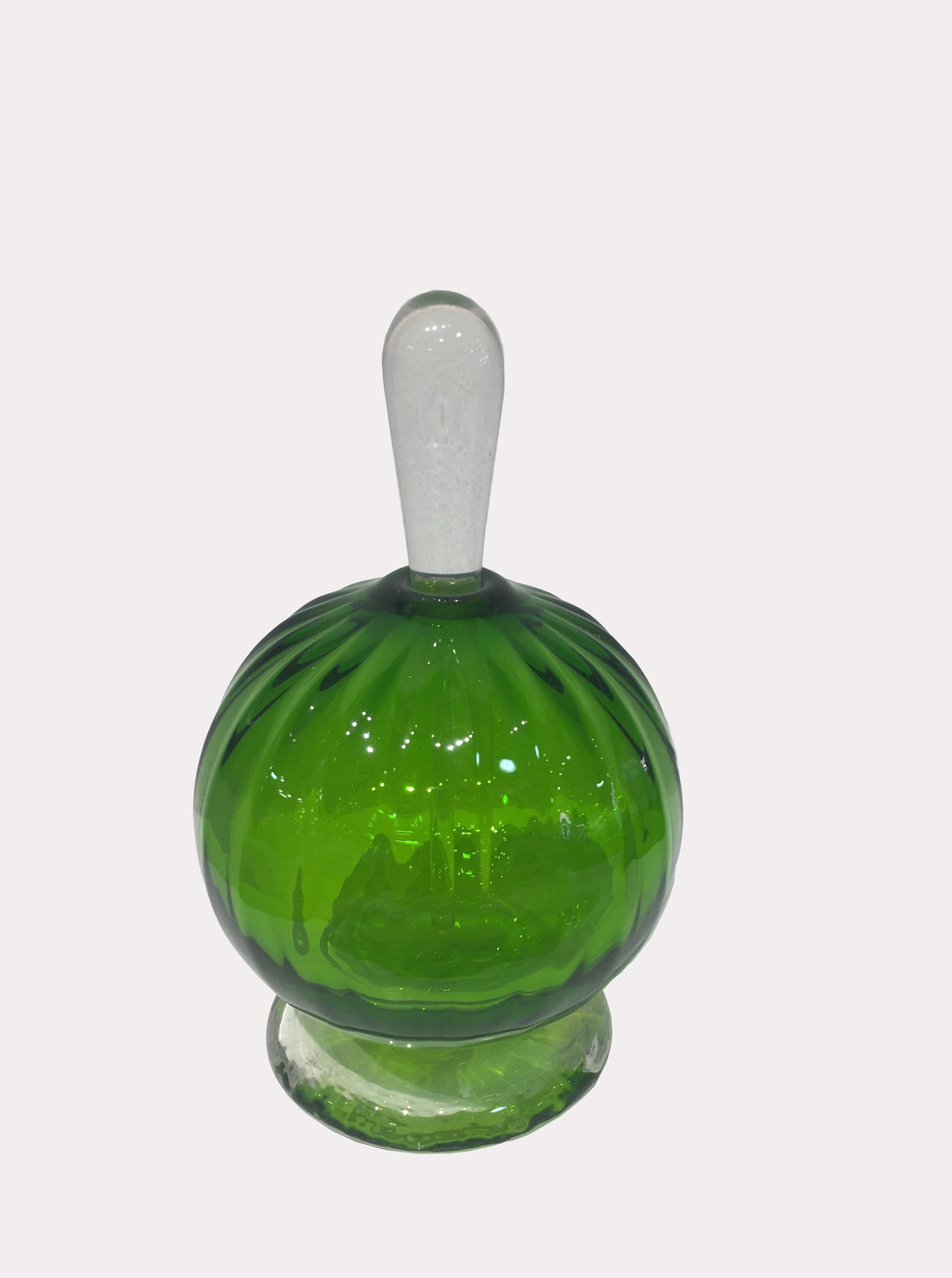 Light Green Perfume Bottle by Fritz Lauenstein