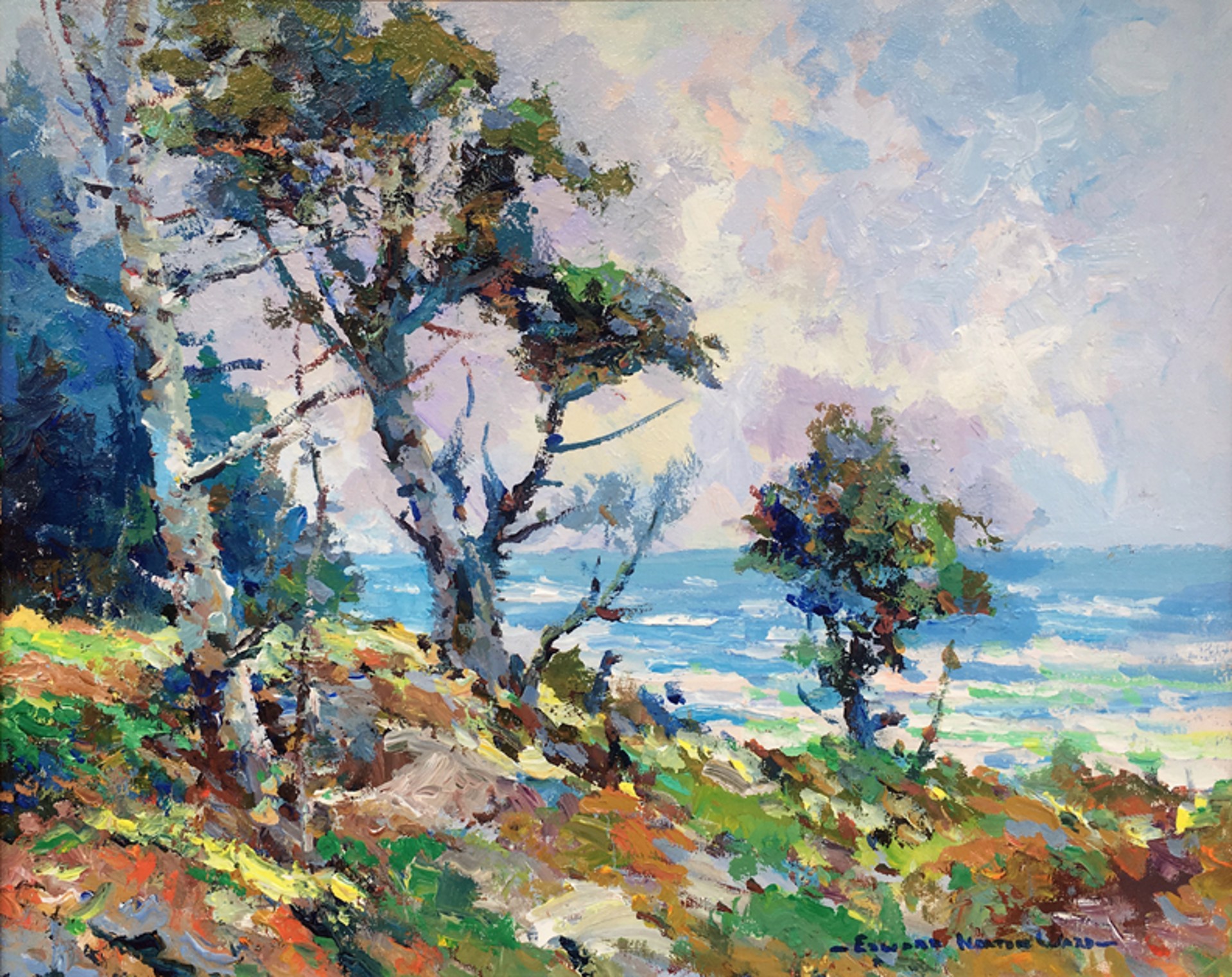Wind Swept Pines by Edward Norton Ward