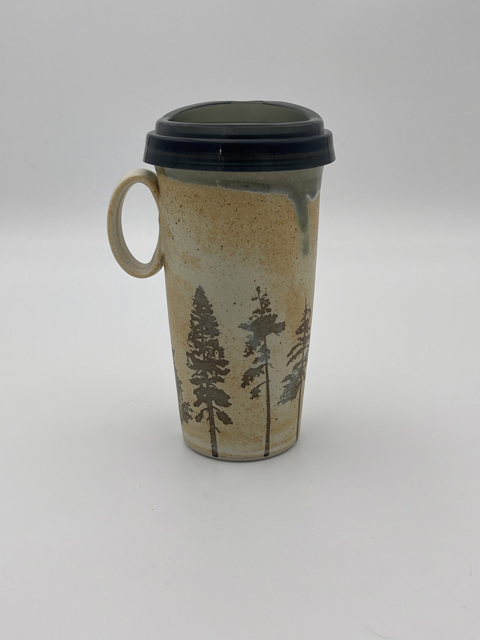 Tree Travel Mug by Karen Heathman