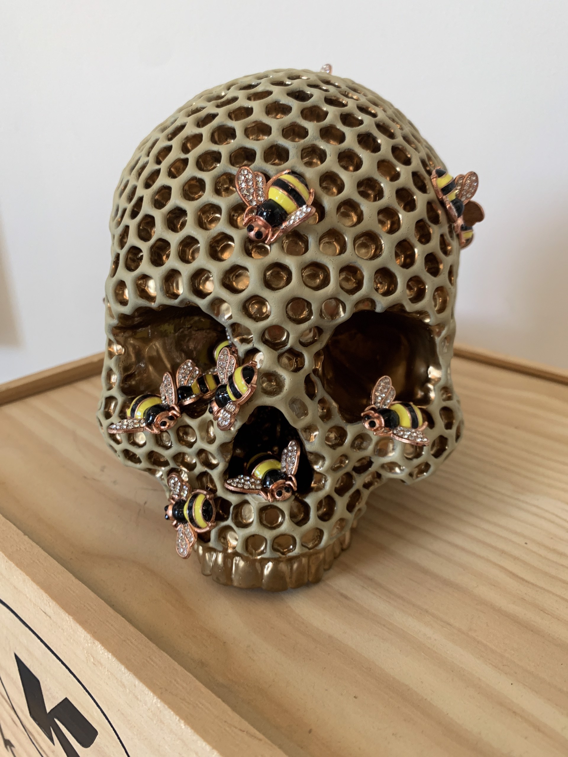 Beehive Skull by Jack Of The Dust