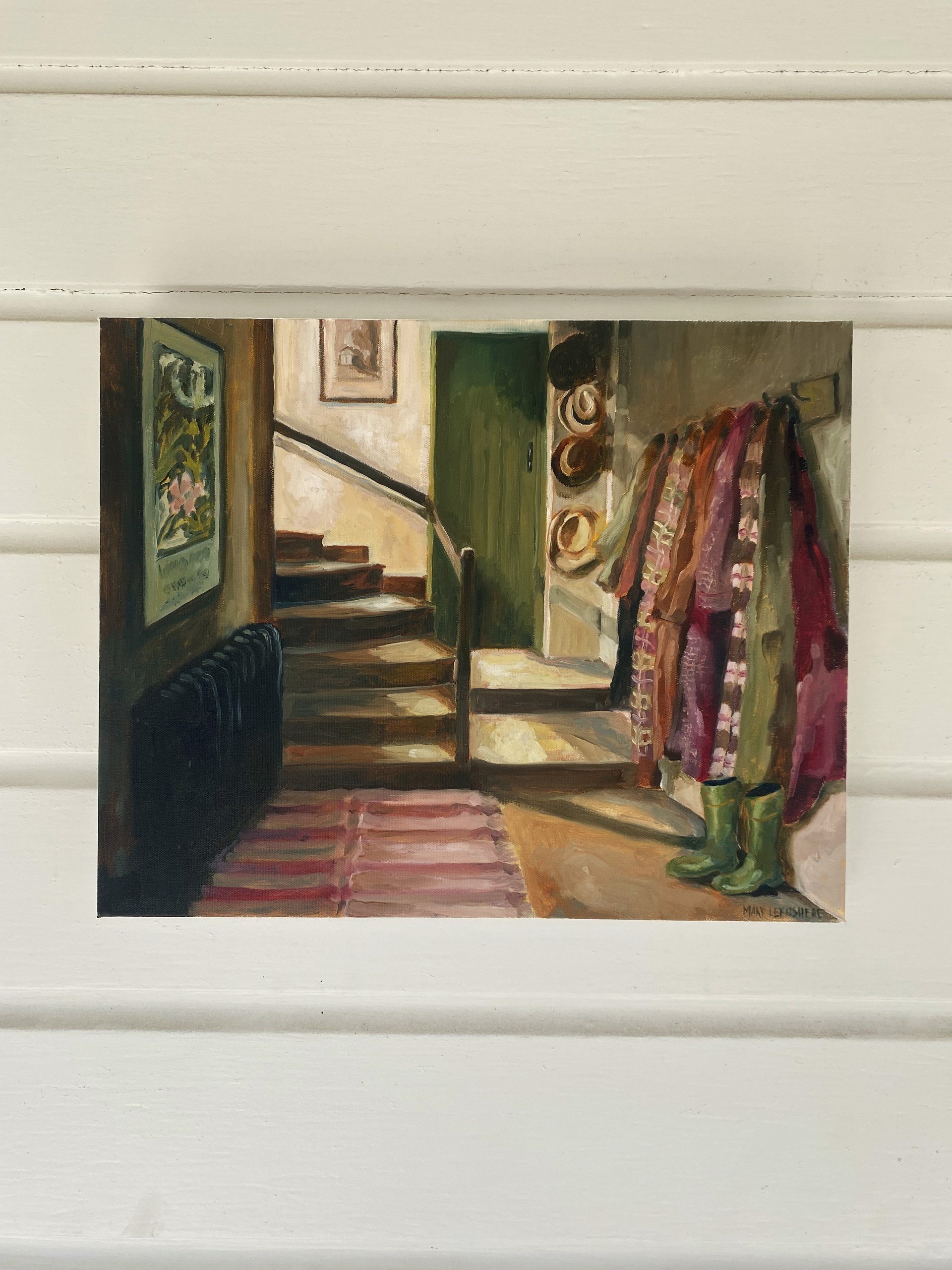 Winter Hallway by Mary Lekoshere