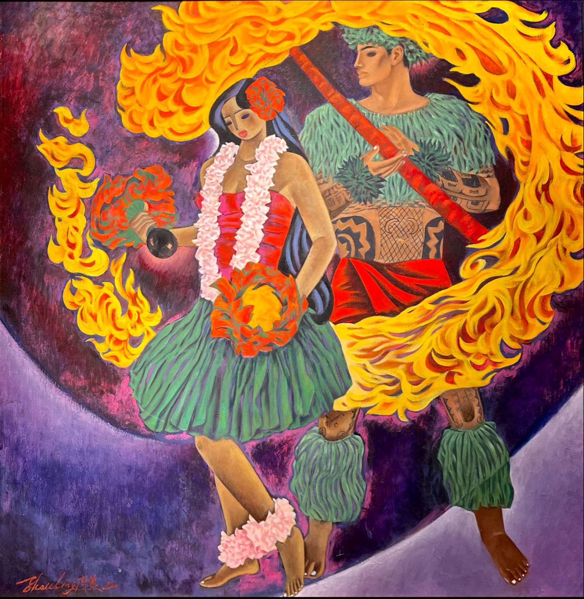 Dance of Fire by Zhou Ling