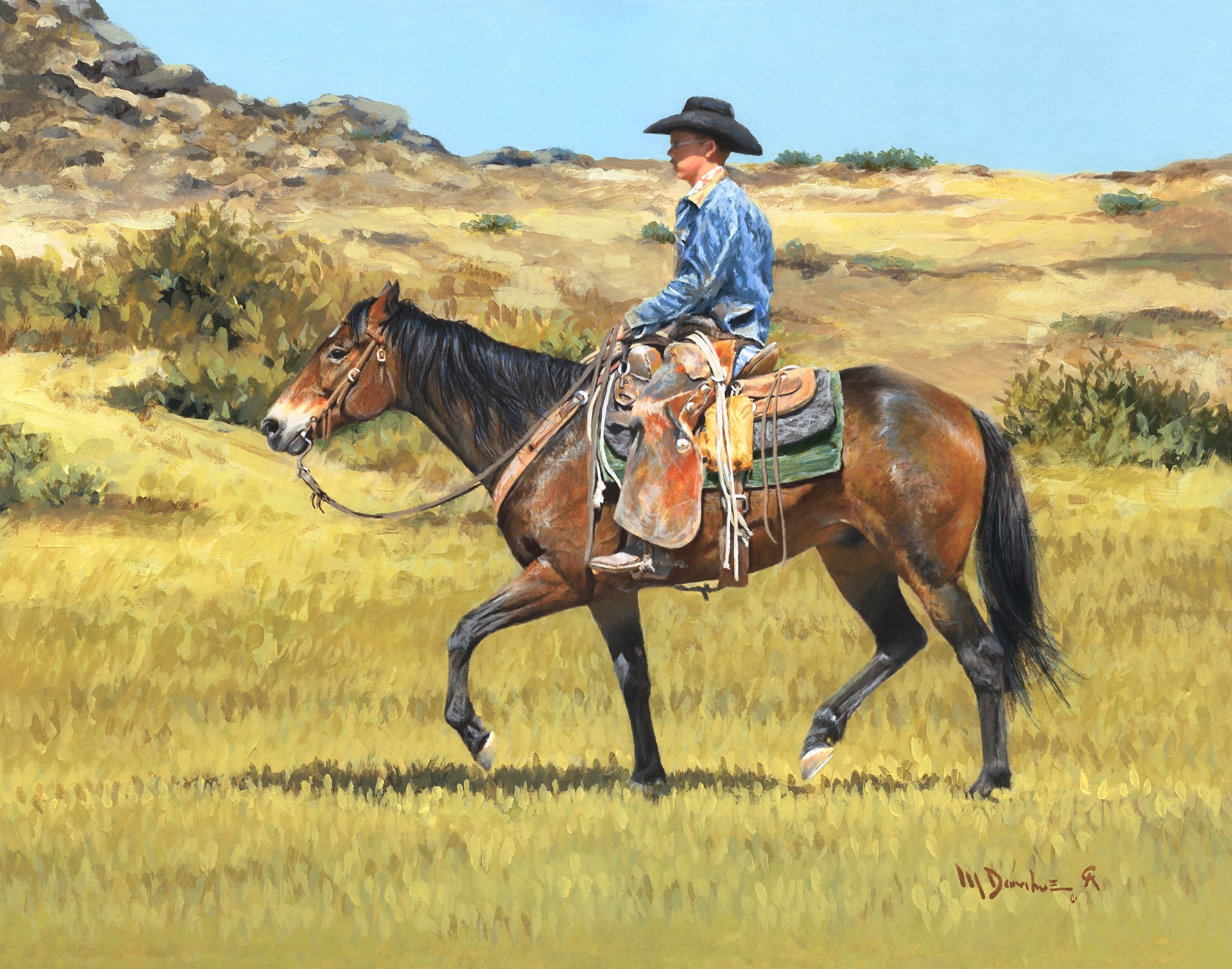 Back in the Saddle by Mikel Donahue