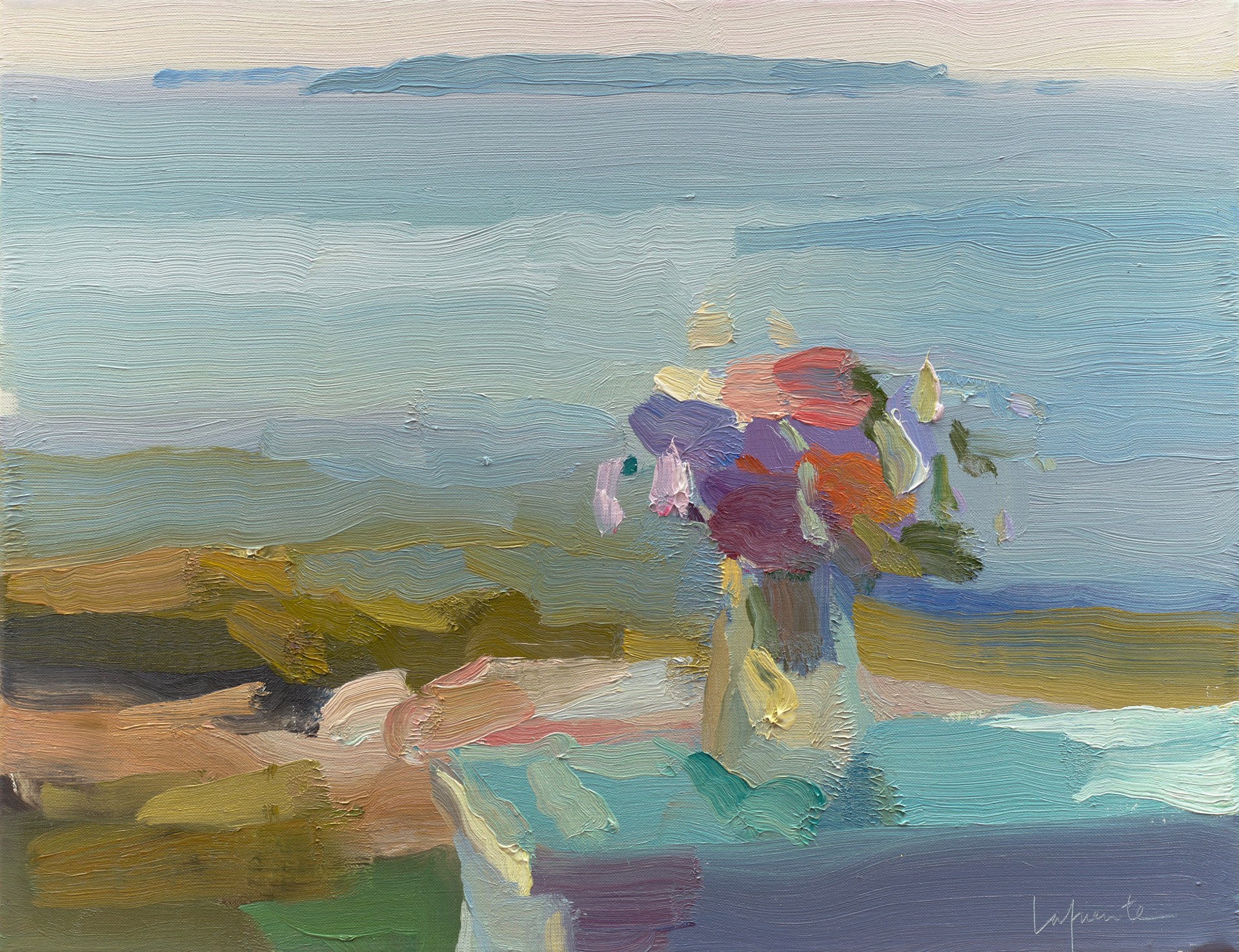BOUQUET AND THE ISLANDS by CHRISTINE LAFUENTE