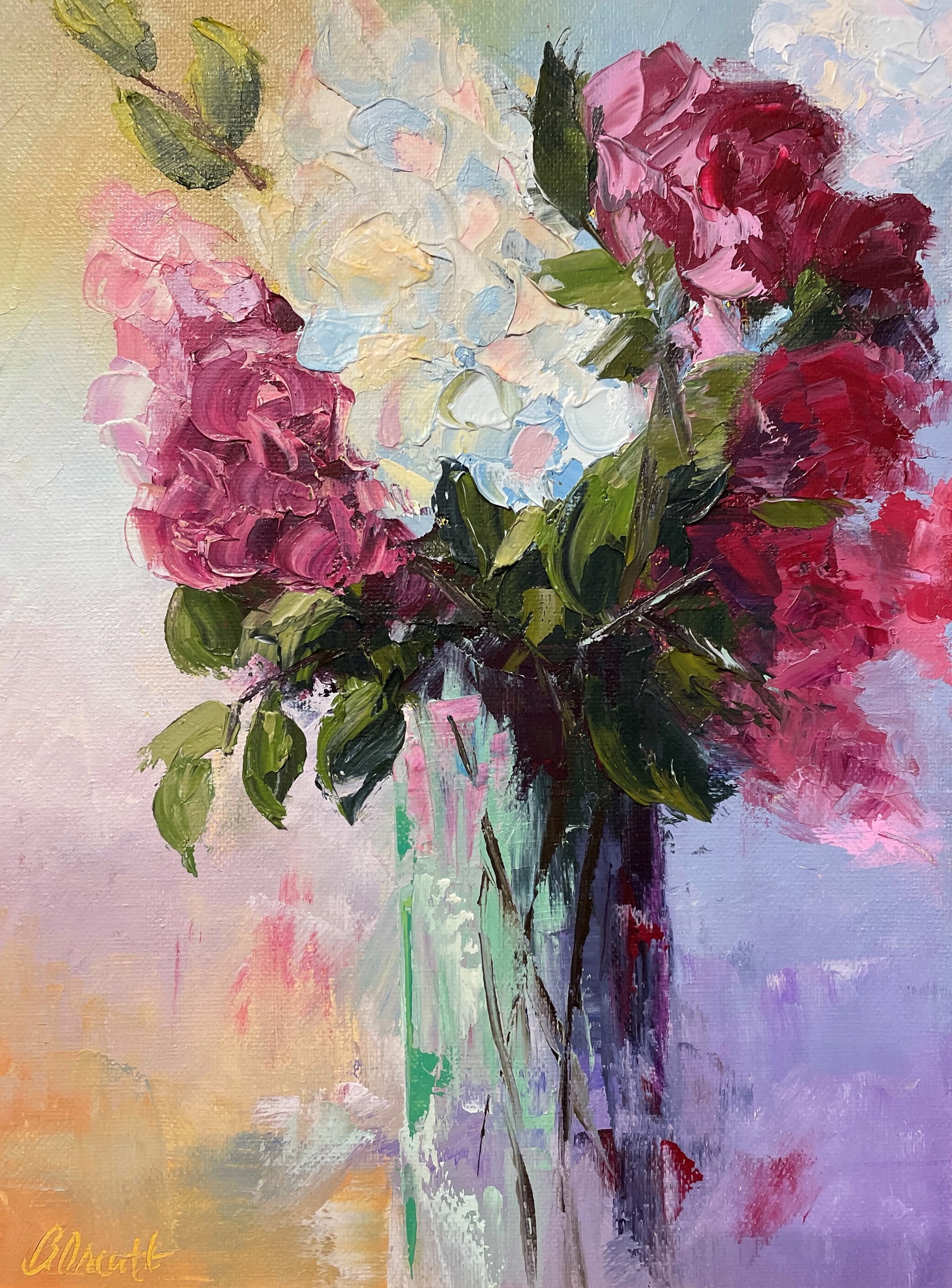 Crepe Myrtles by Brenda Orcutt