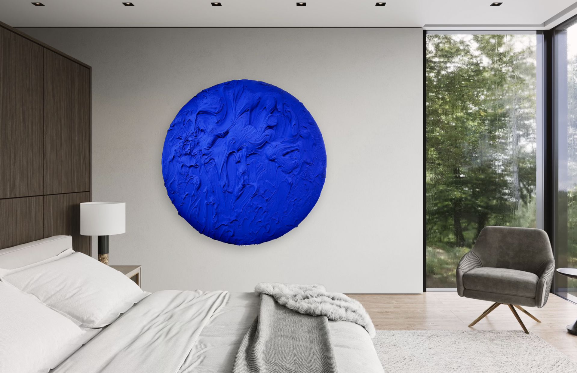 Yves Klein Blue Excess by Chloe Hedden