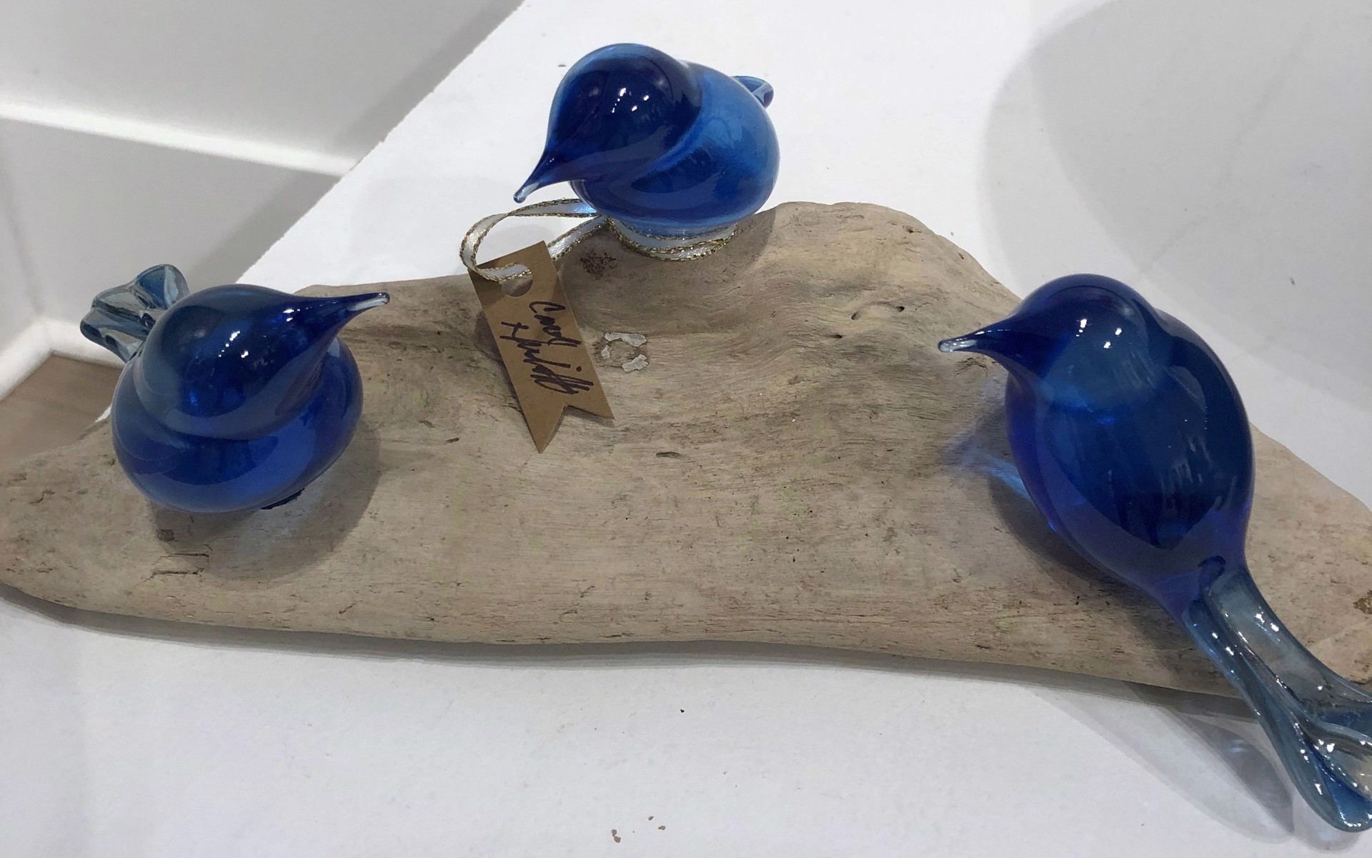 3 Medium Blue Birds - 203097 by Carol Nesbitt