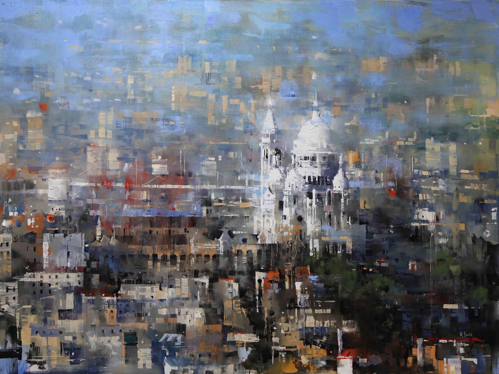 Sacre Coeur Afternoon by MARK LAGUE