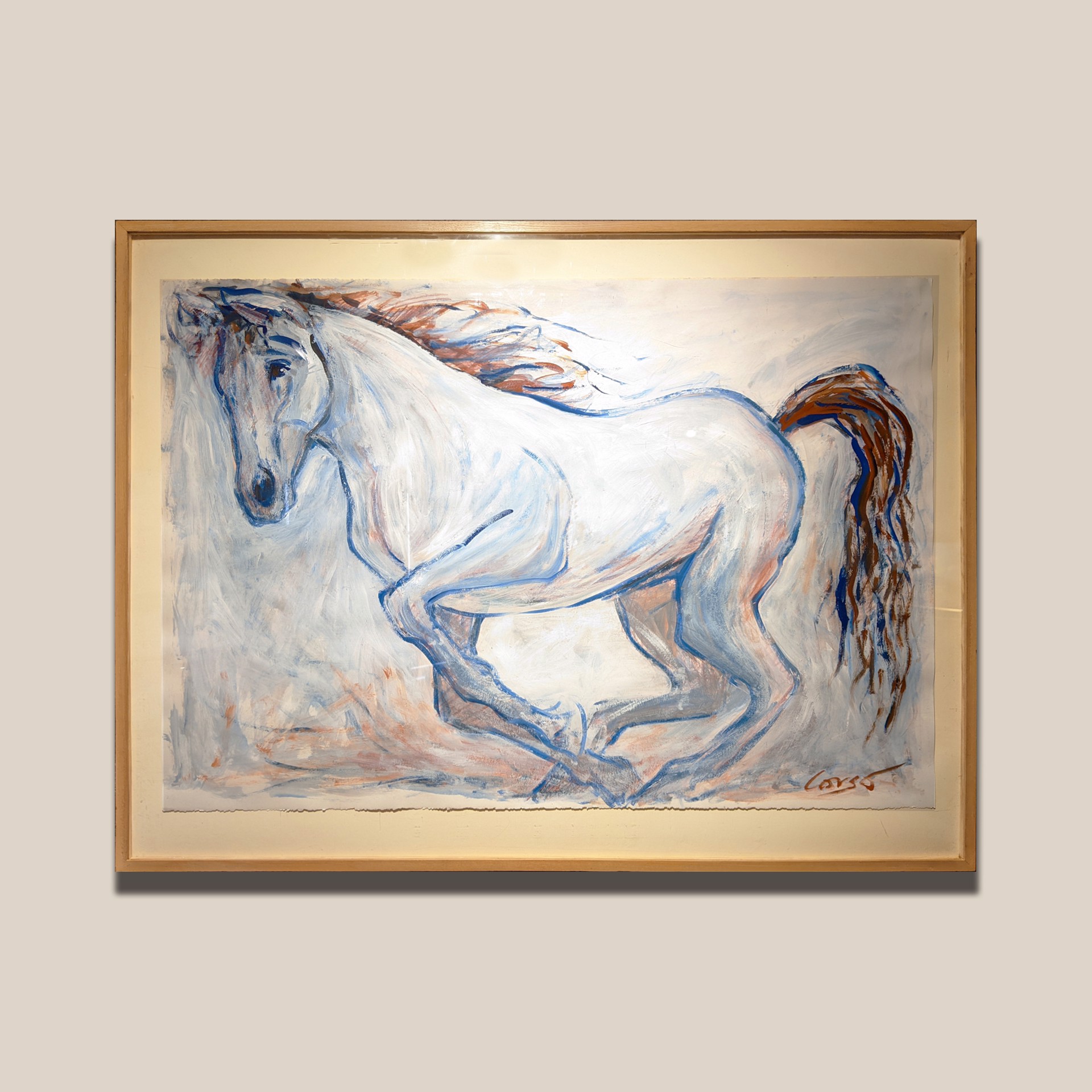 White Stallion by Antony Corso