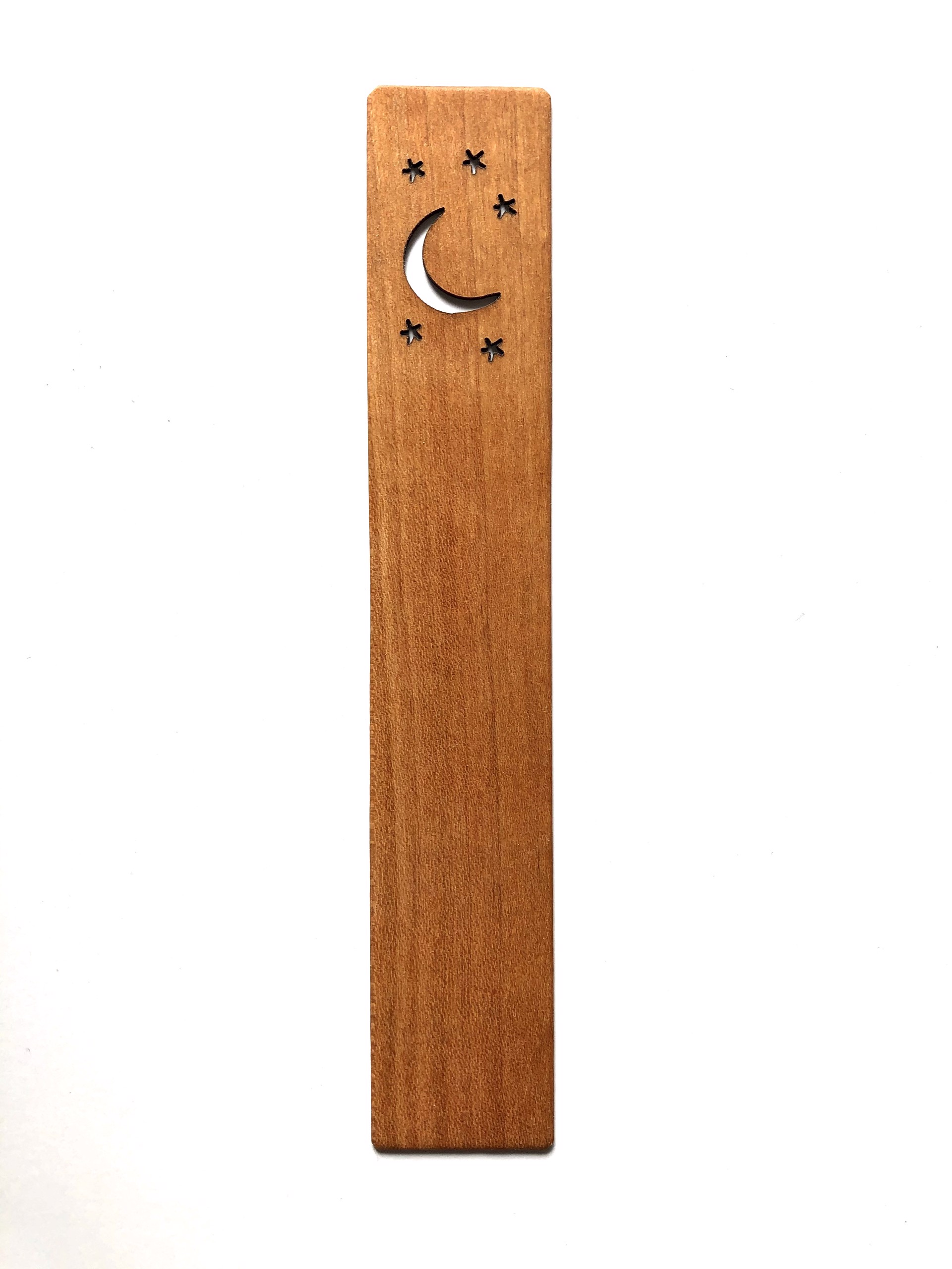 Moon and Stars Bookmark by Wood Wizard